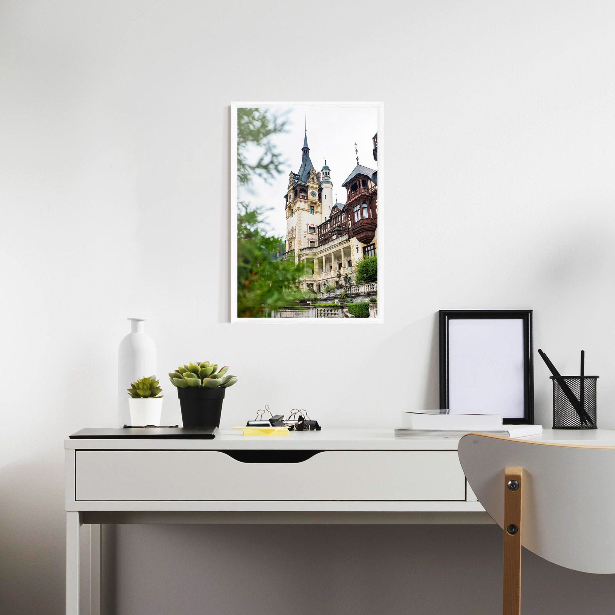 Peles Castle Romania mockup 7