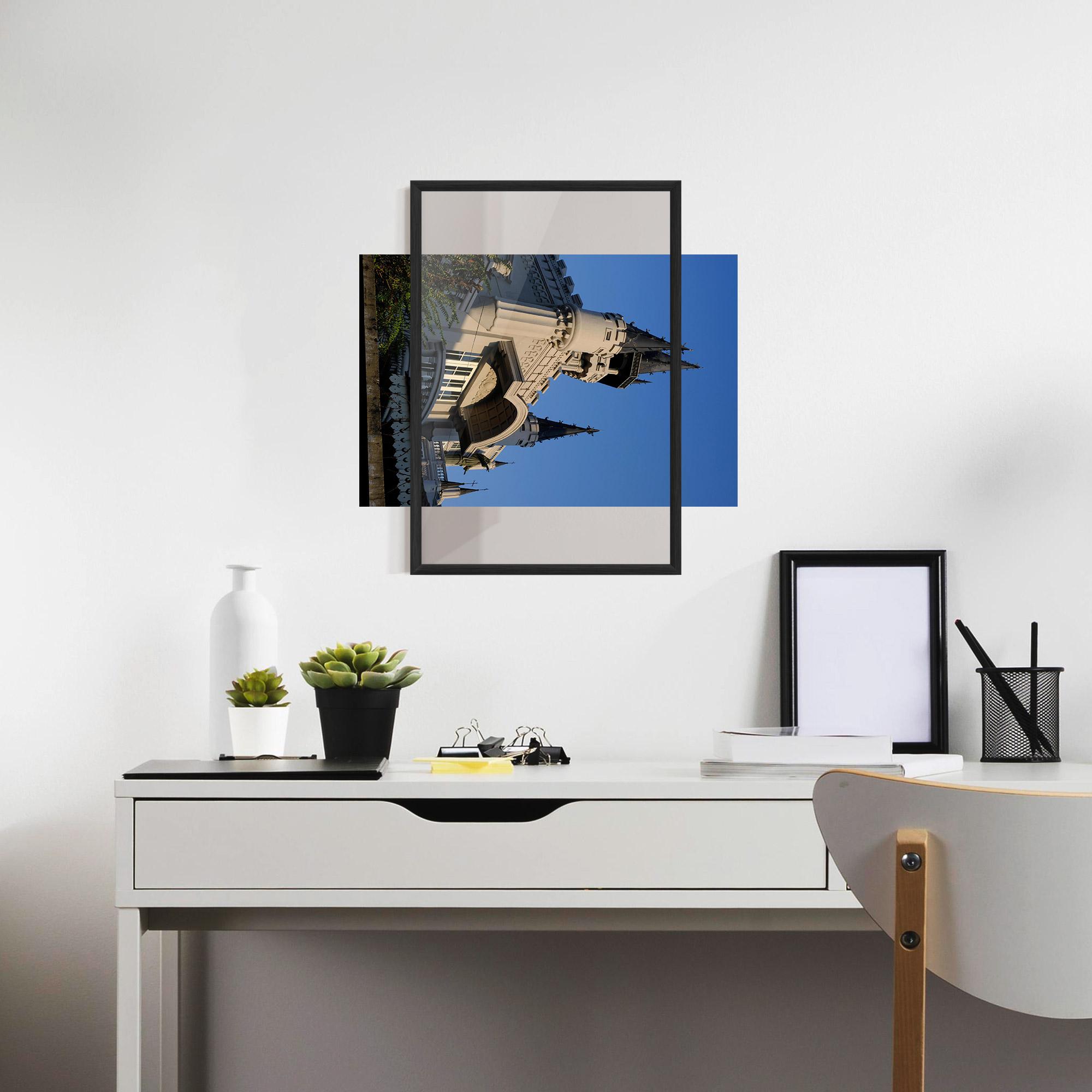 Poster Înrămat Castle Blue mockup 7