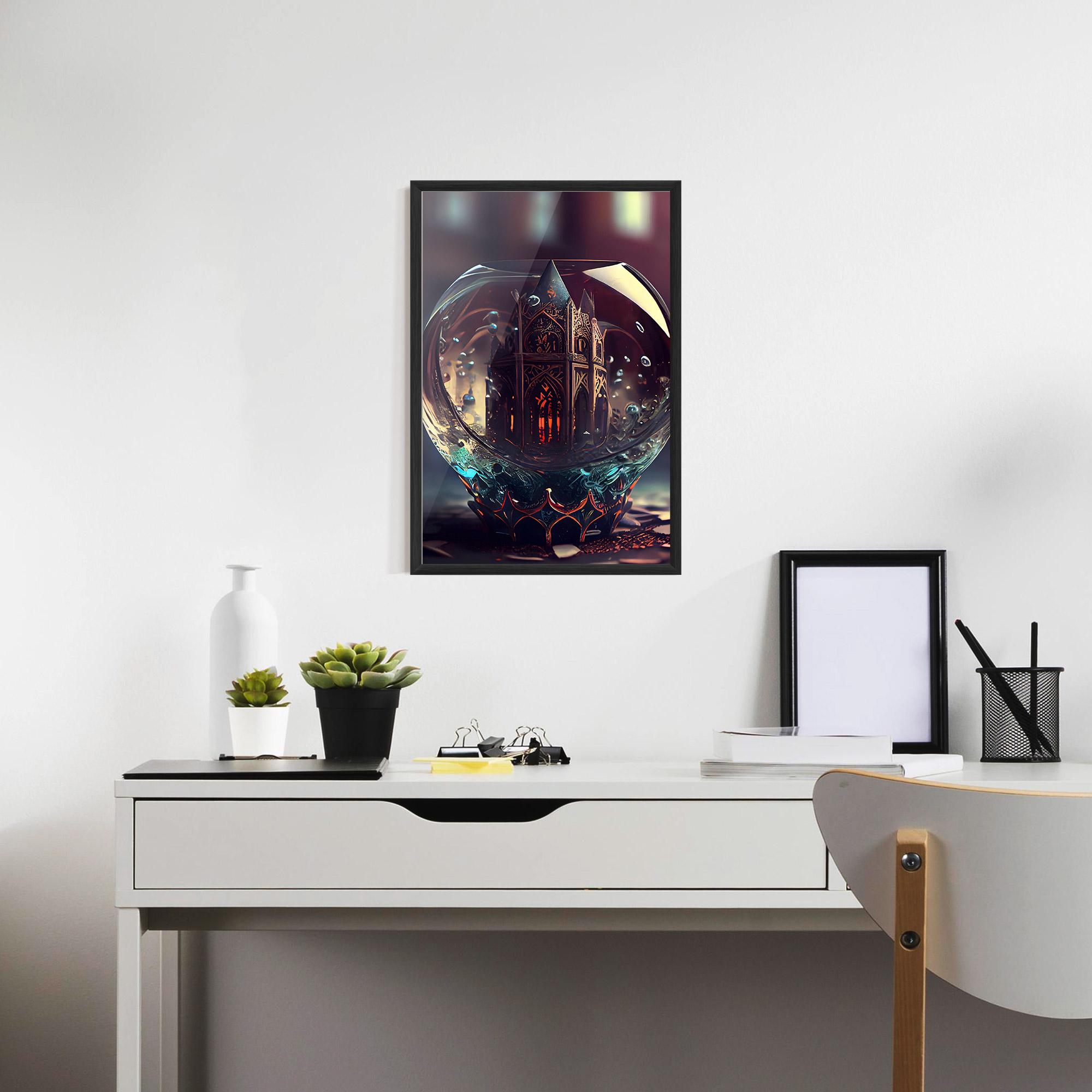 Poster Înrămat Church Ball mockup 7