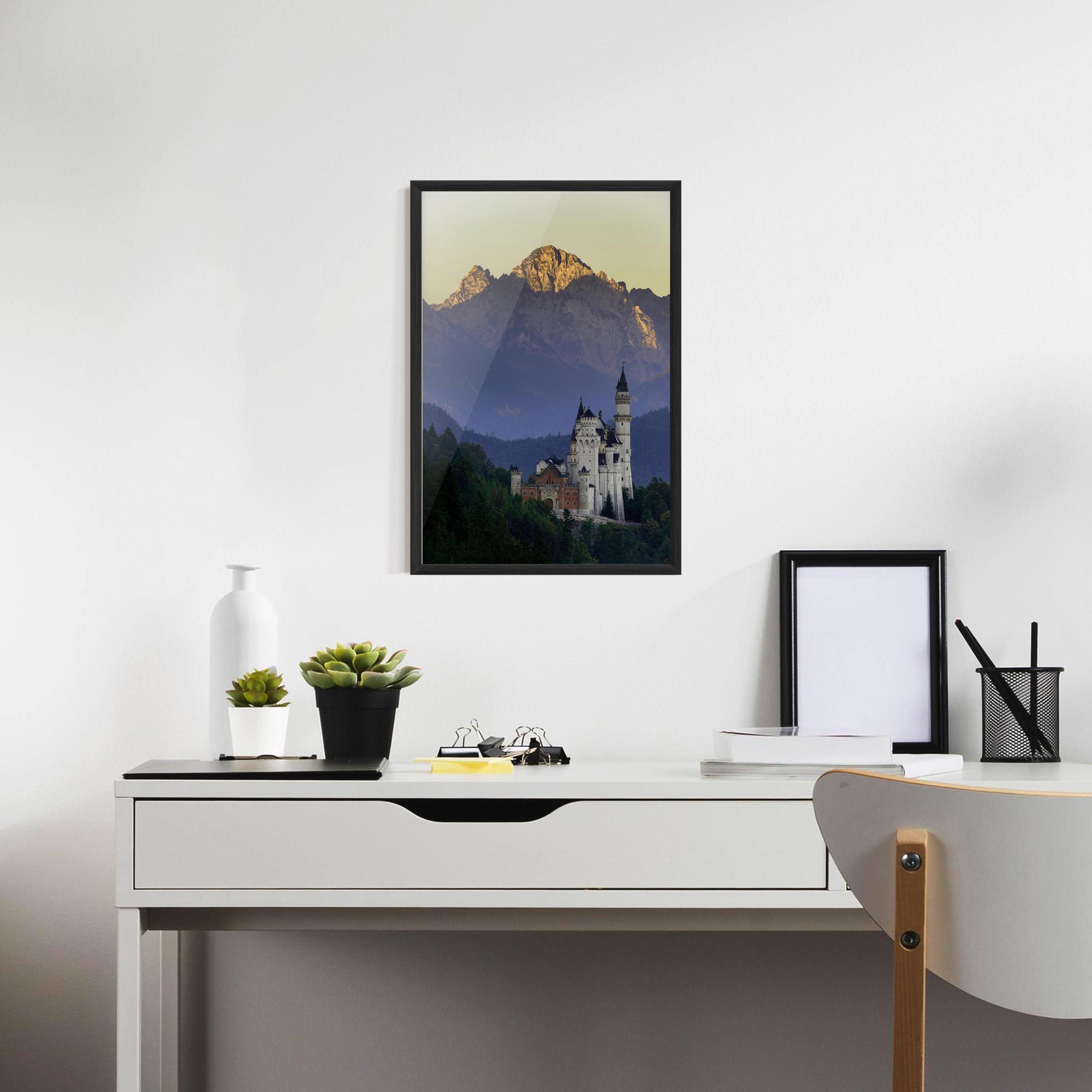 Poster Înrămat Neuschwanstein Castle mockup 7