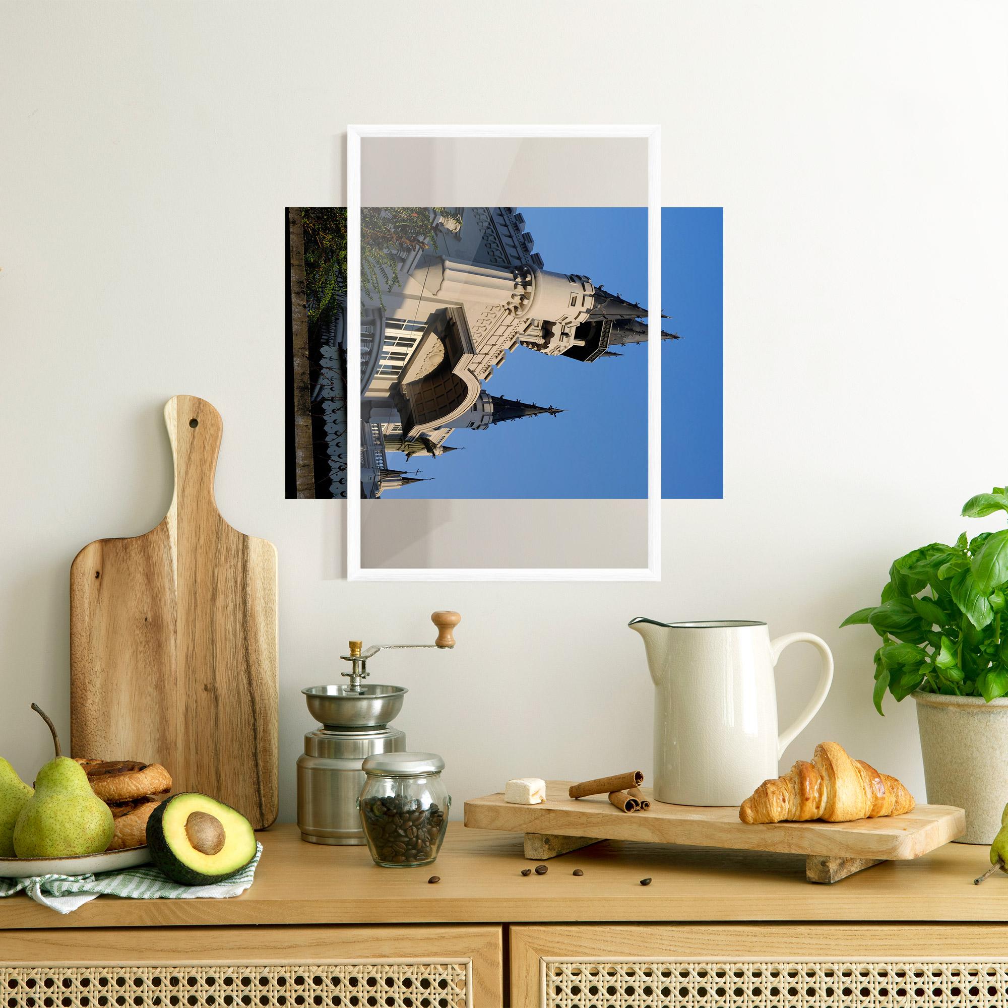 Poster Înrămat Castle Blue mockup 8