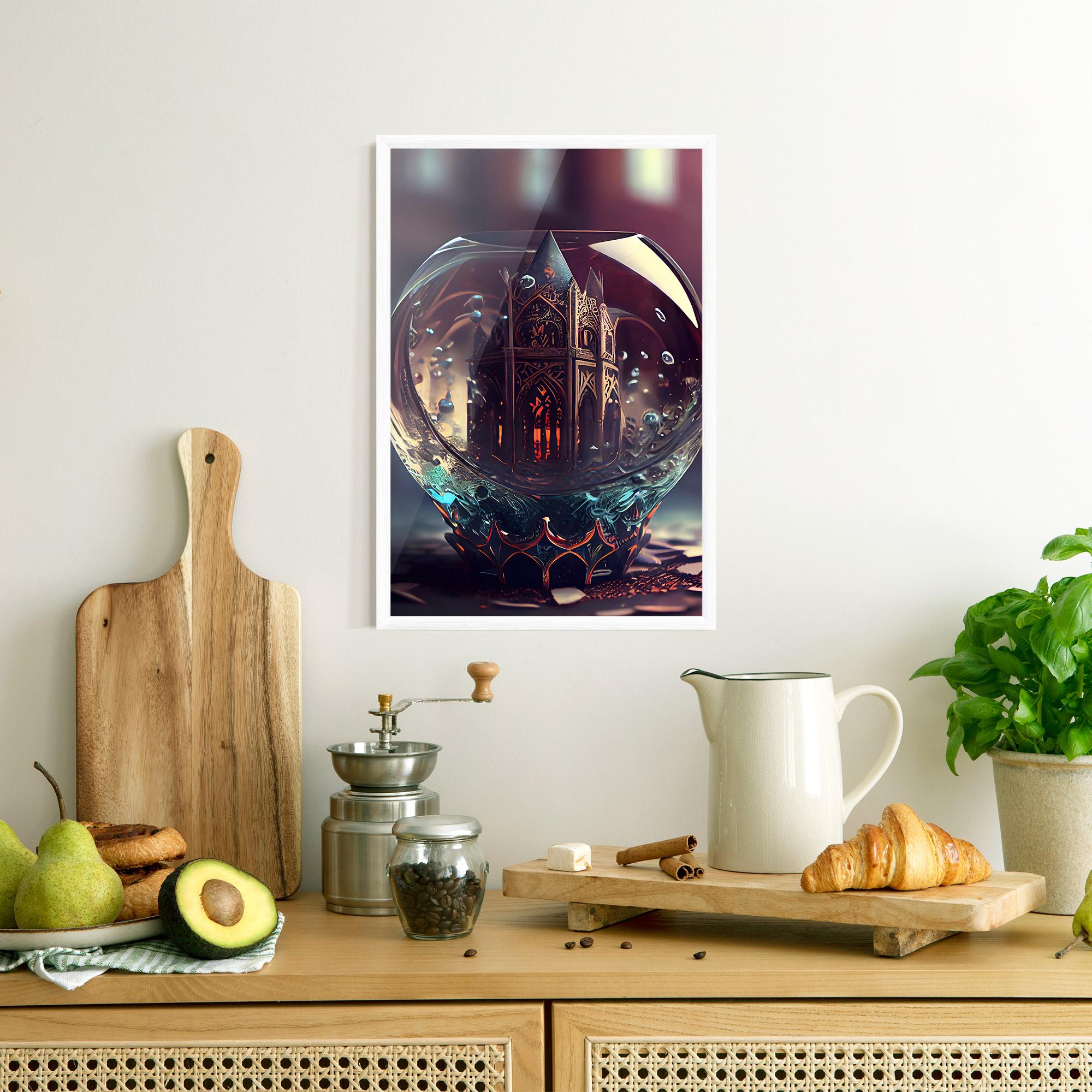 Poster Înrămat Church Ball mockup 8