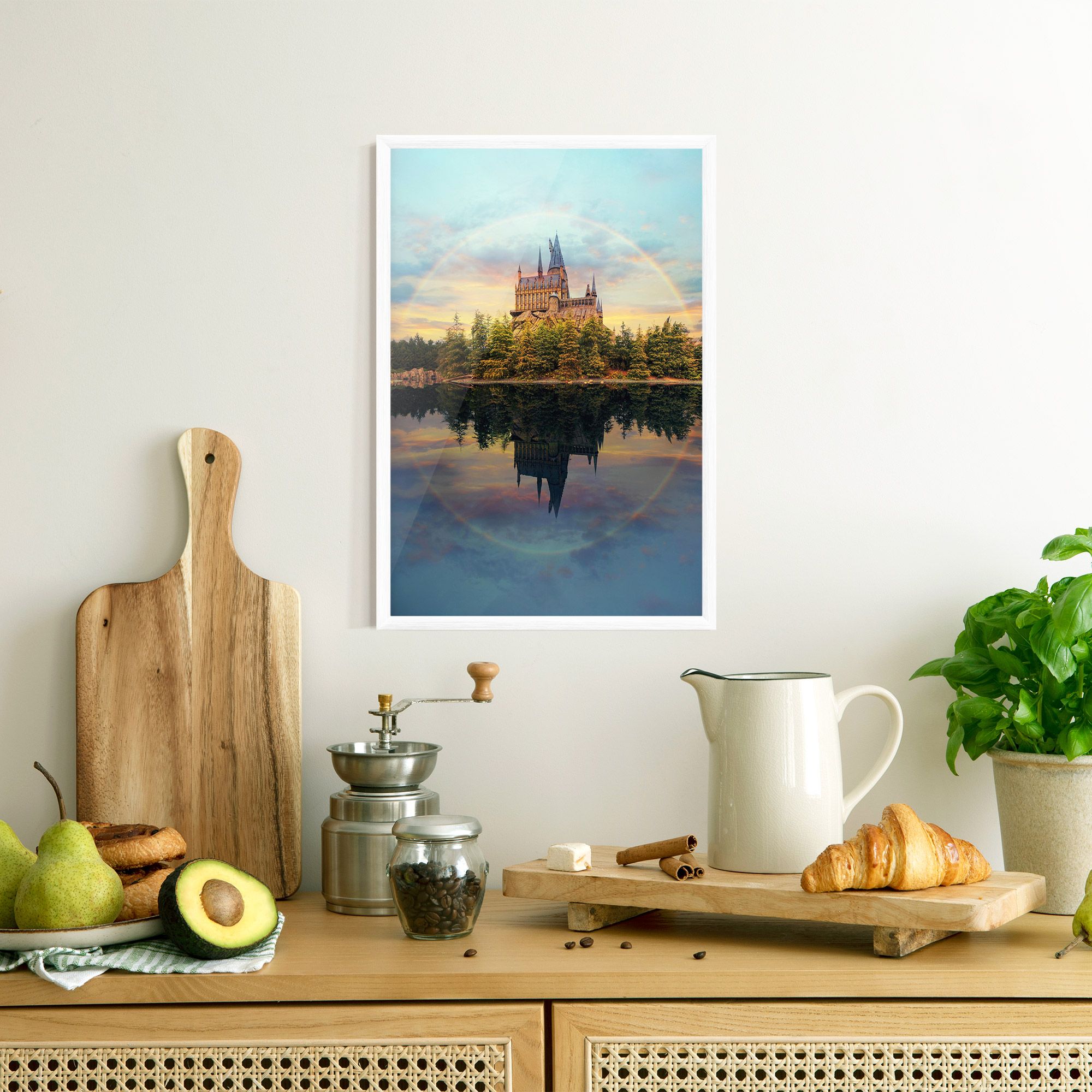 Hogwarts Castle mockup 8