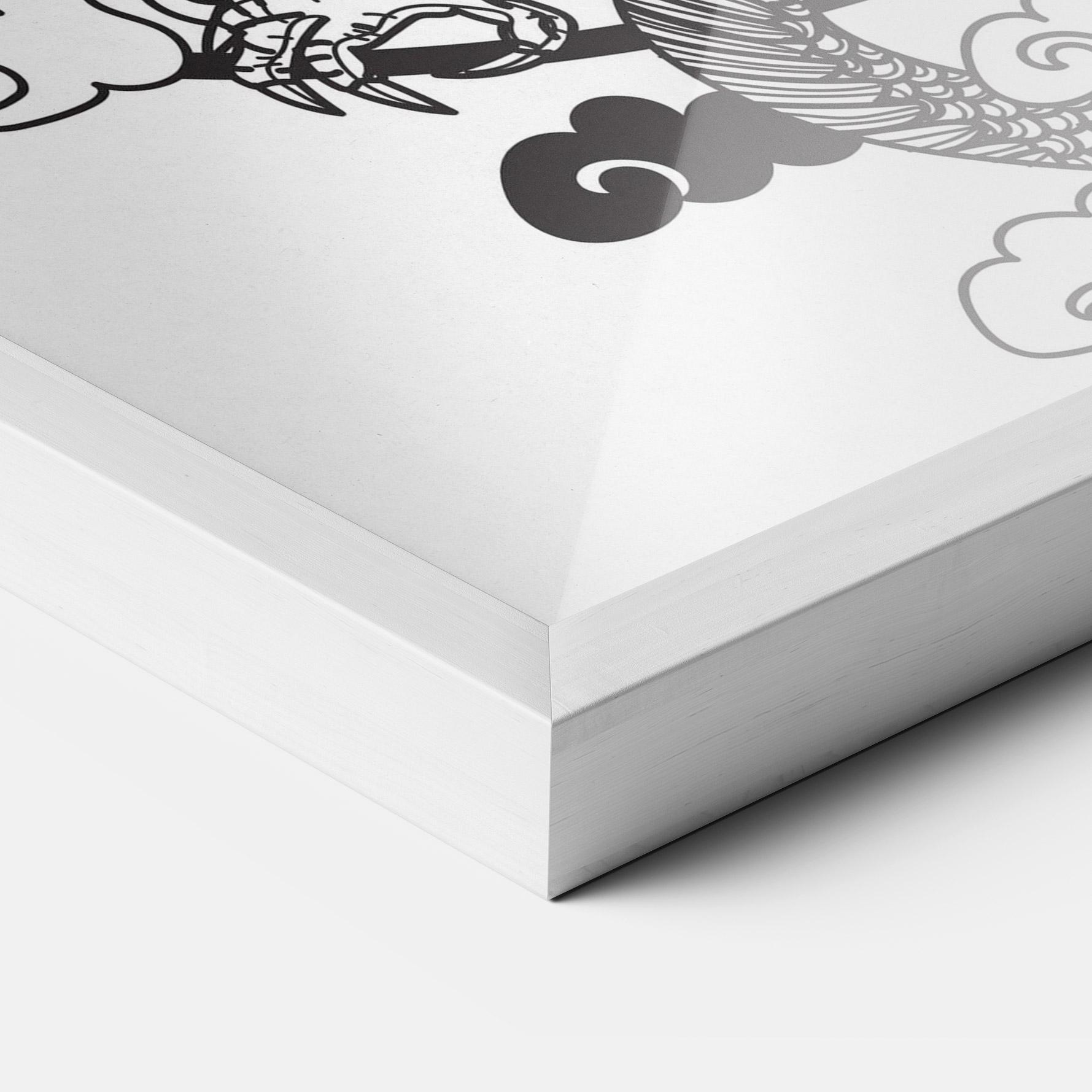 Poster Înrămat Dragon Circle 01 mockup 3