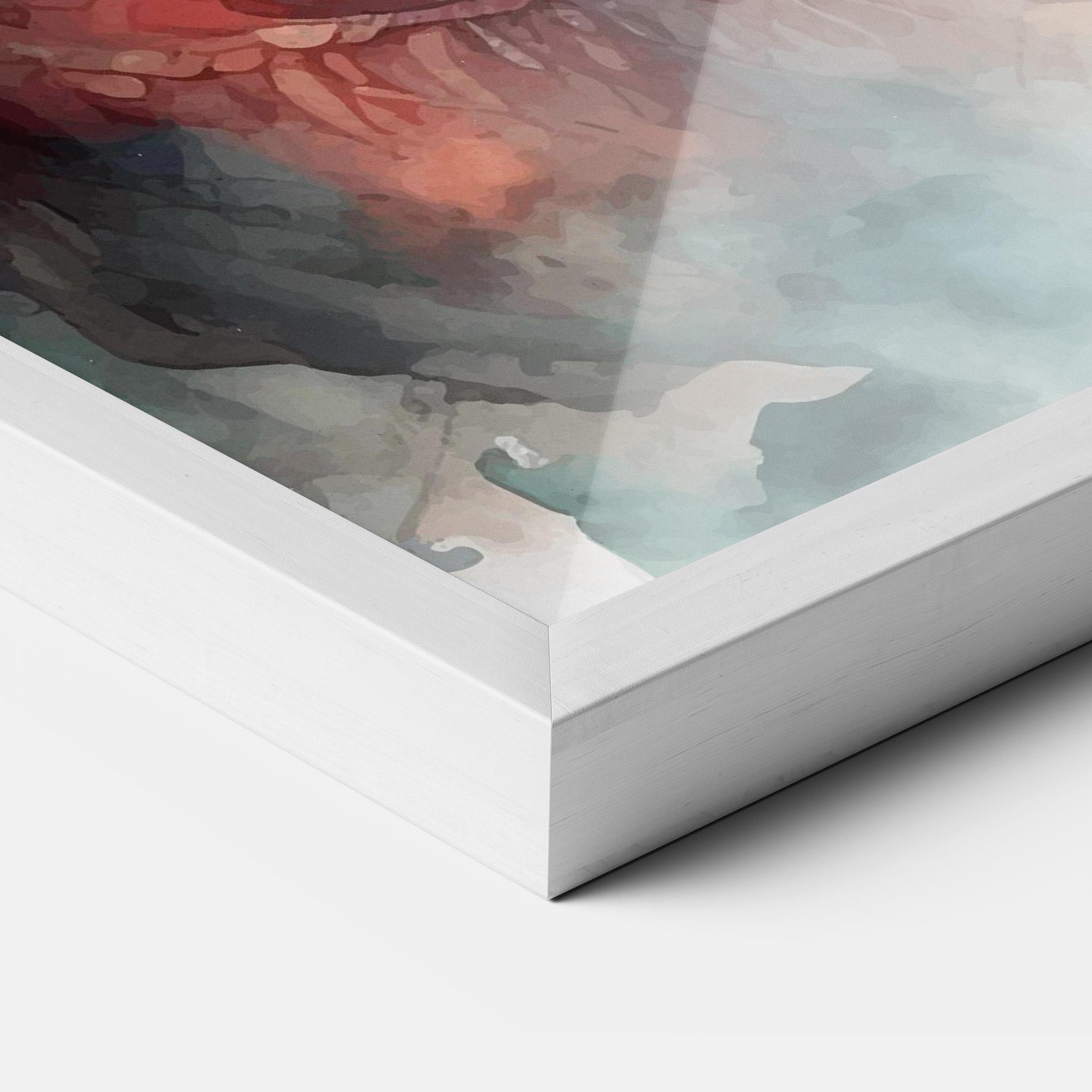 Poster Înrămat Fire Dragon mockup 3