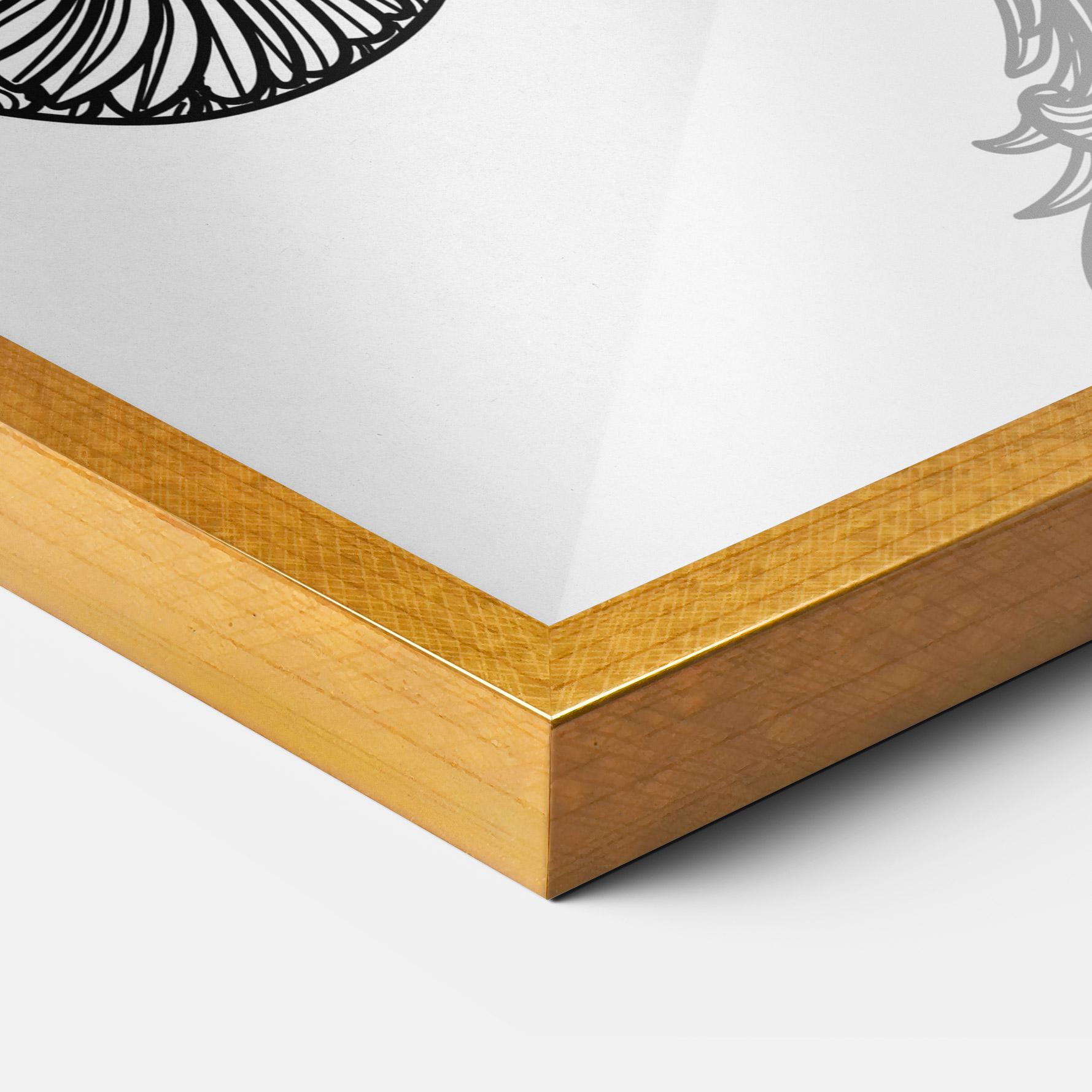 Poster Înrămat Dragon Gun mockup 3