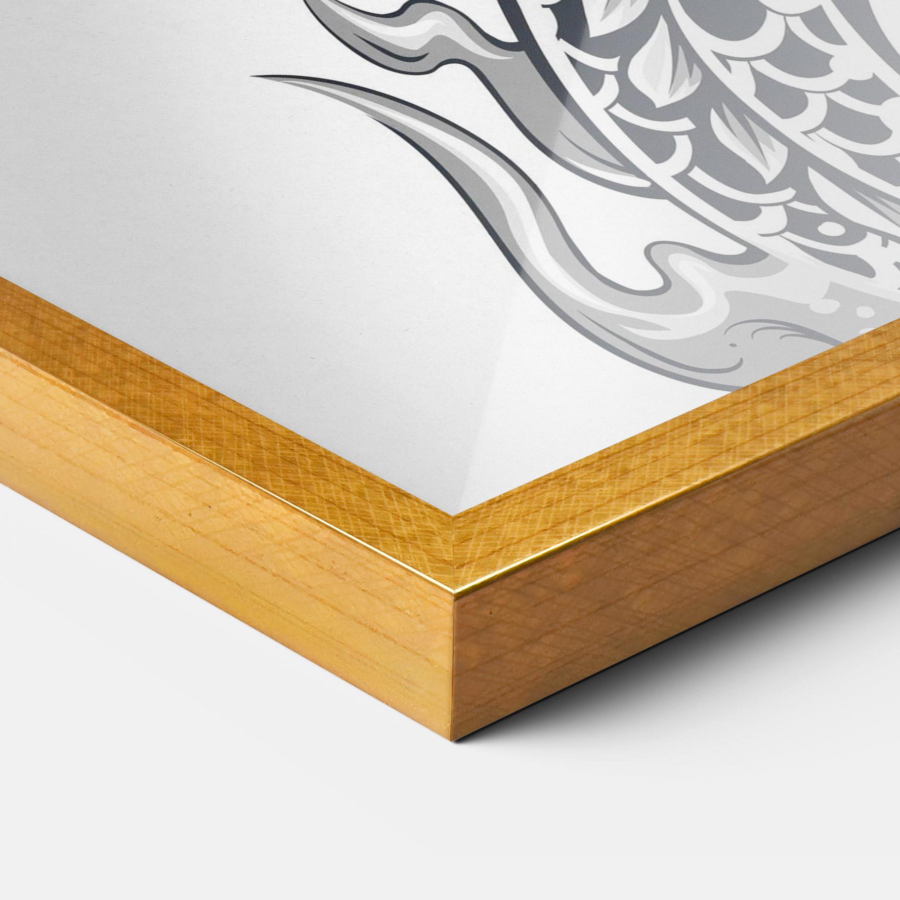 Poster Înrămat Dragon Line mockup 3