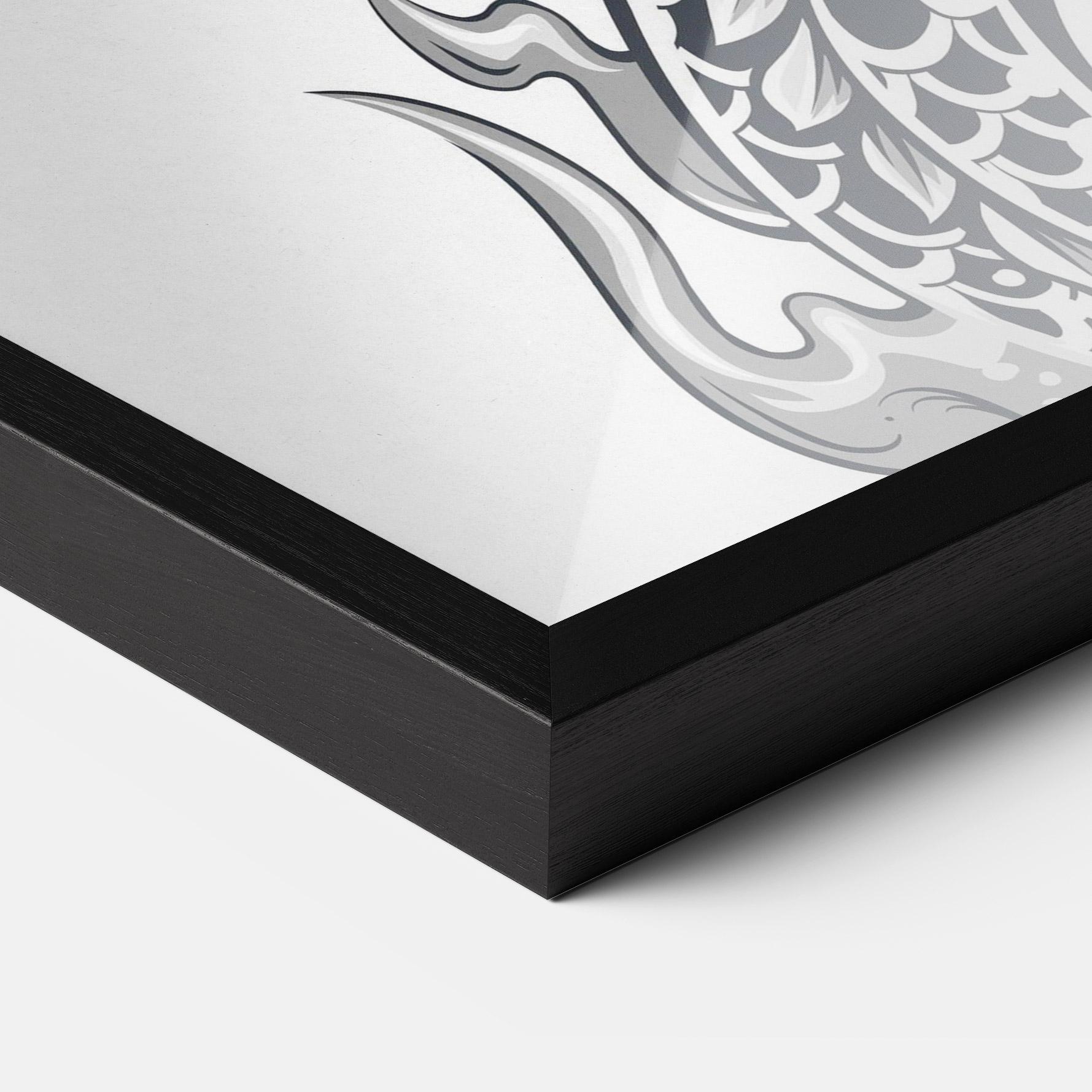 Poster Înrămat Dragon Line mockup 3