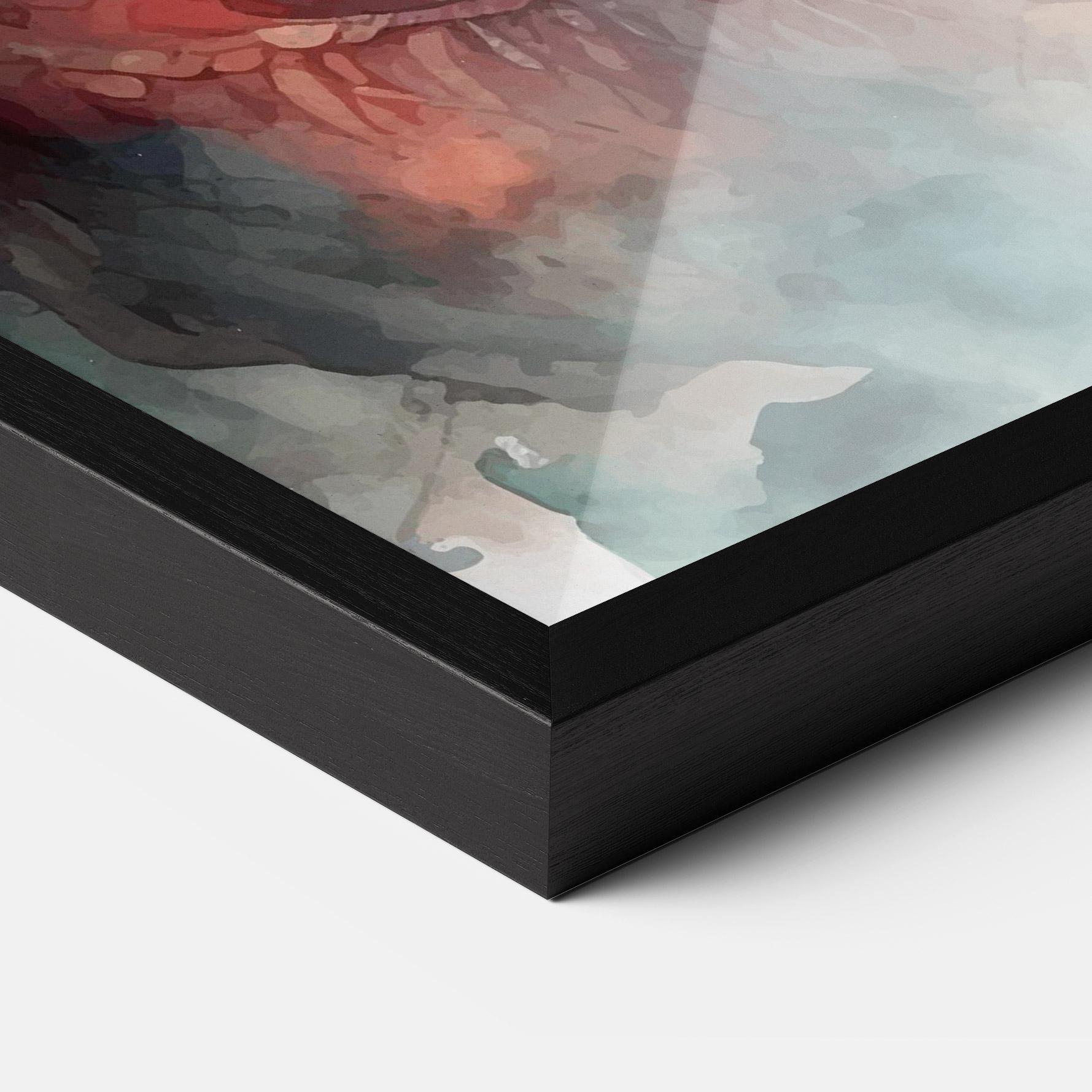 Poster Înrămat Fire Dragon mockup 3