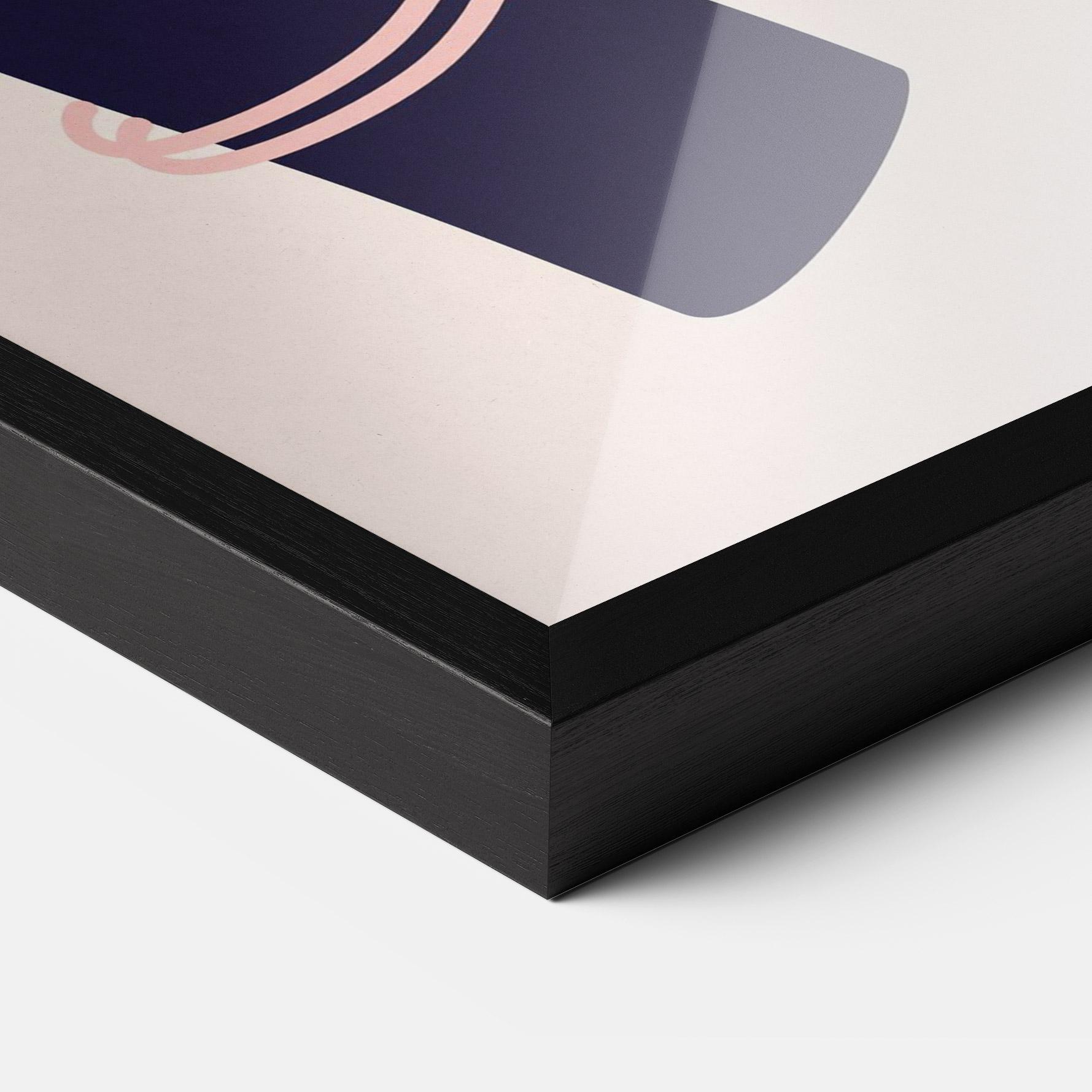 Poster Înrămat Magic Purple Hands mockup 3