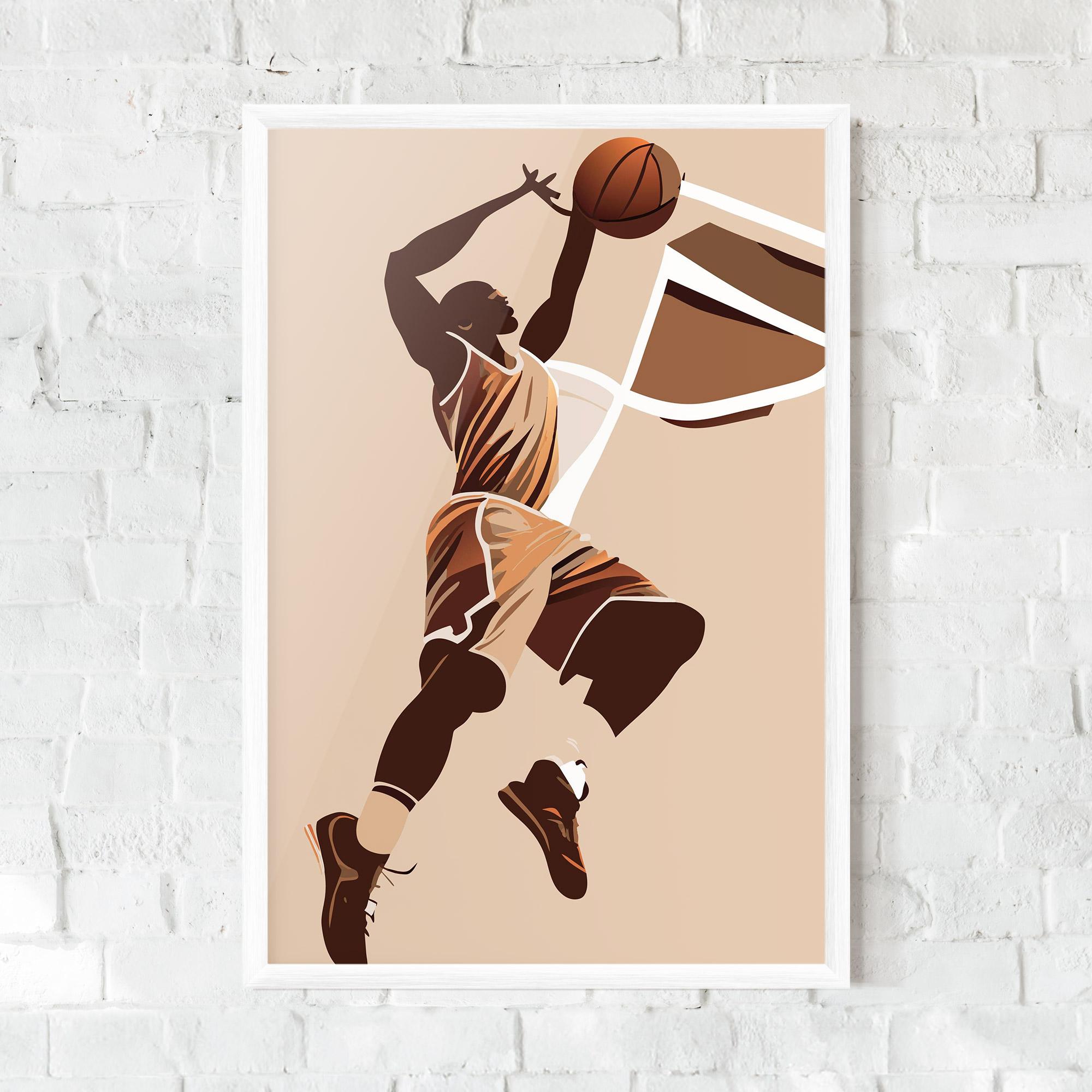 Poster Înrămat Cream Basket mockup 0