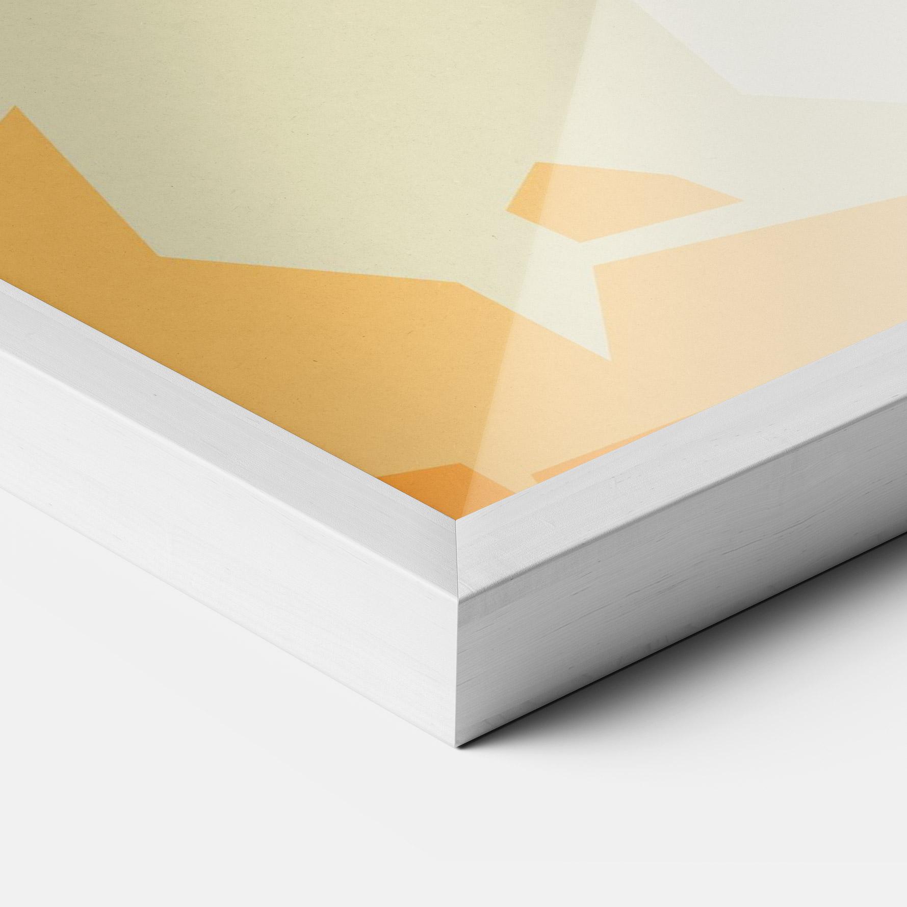 Poster Înrămat Basketball Dunk Pose mockup 3