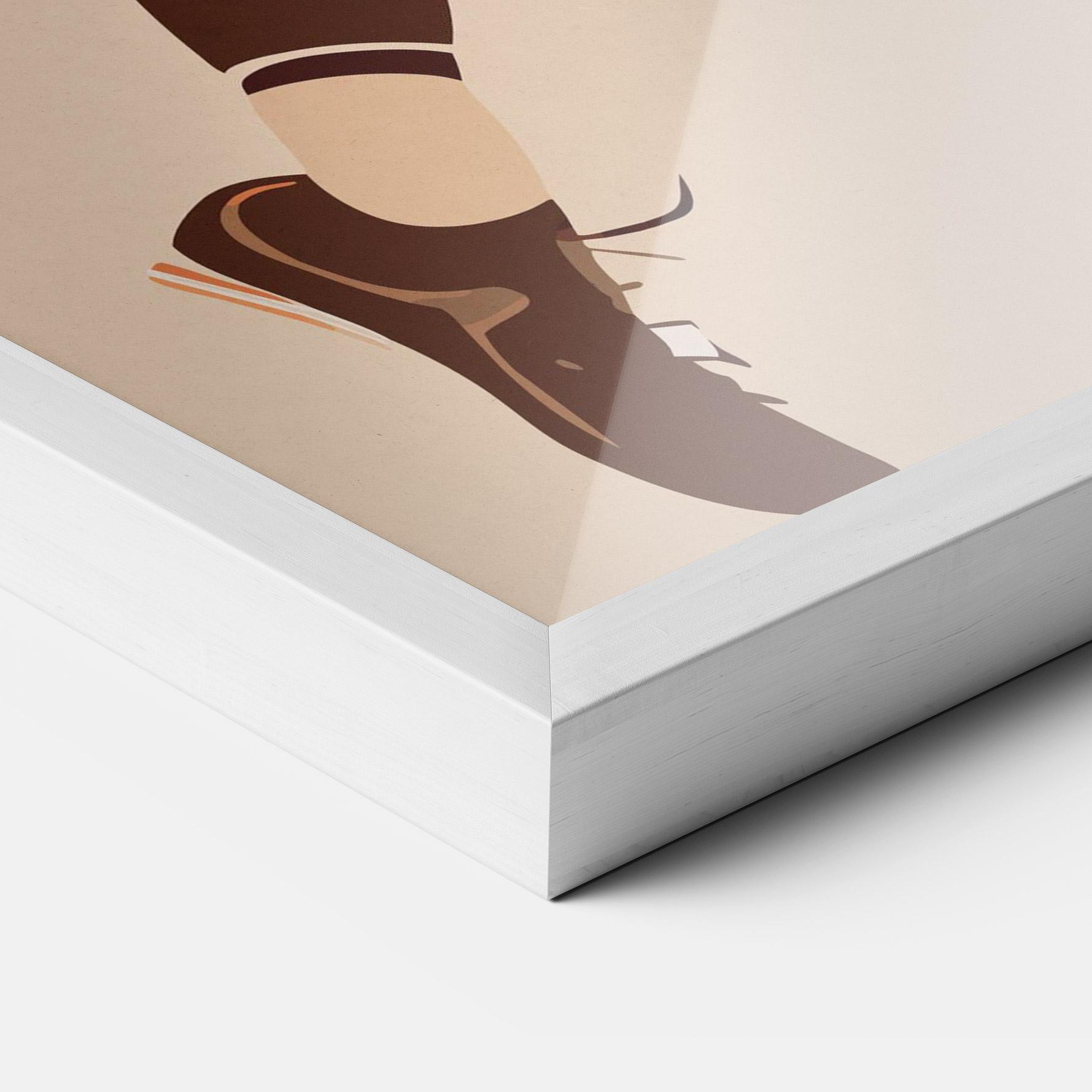 Poster Înrămat Cream Basket mockup 3