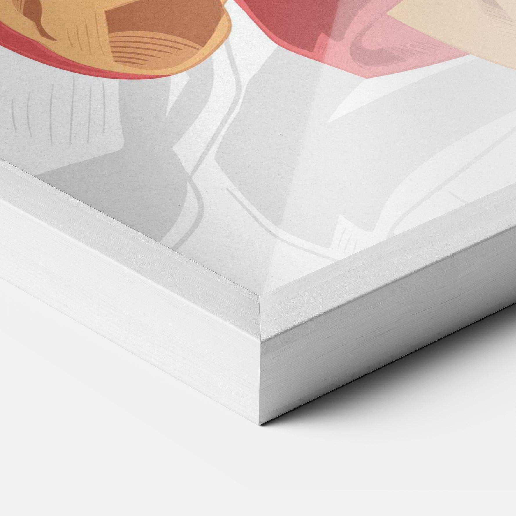 Poster Înrămat Pink Basketball mockup 3