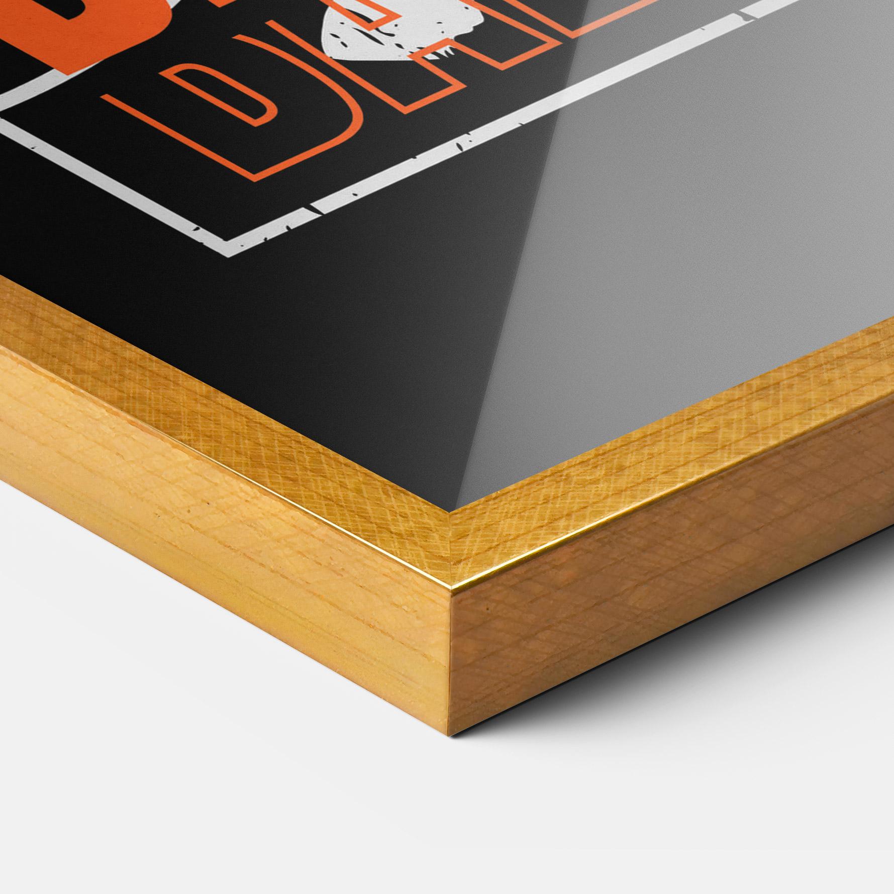 Poster Înrămat Basket Champion mockup 3