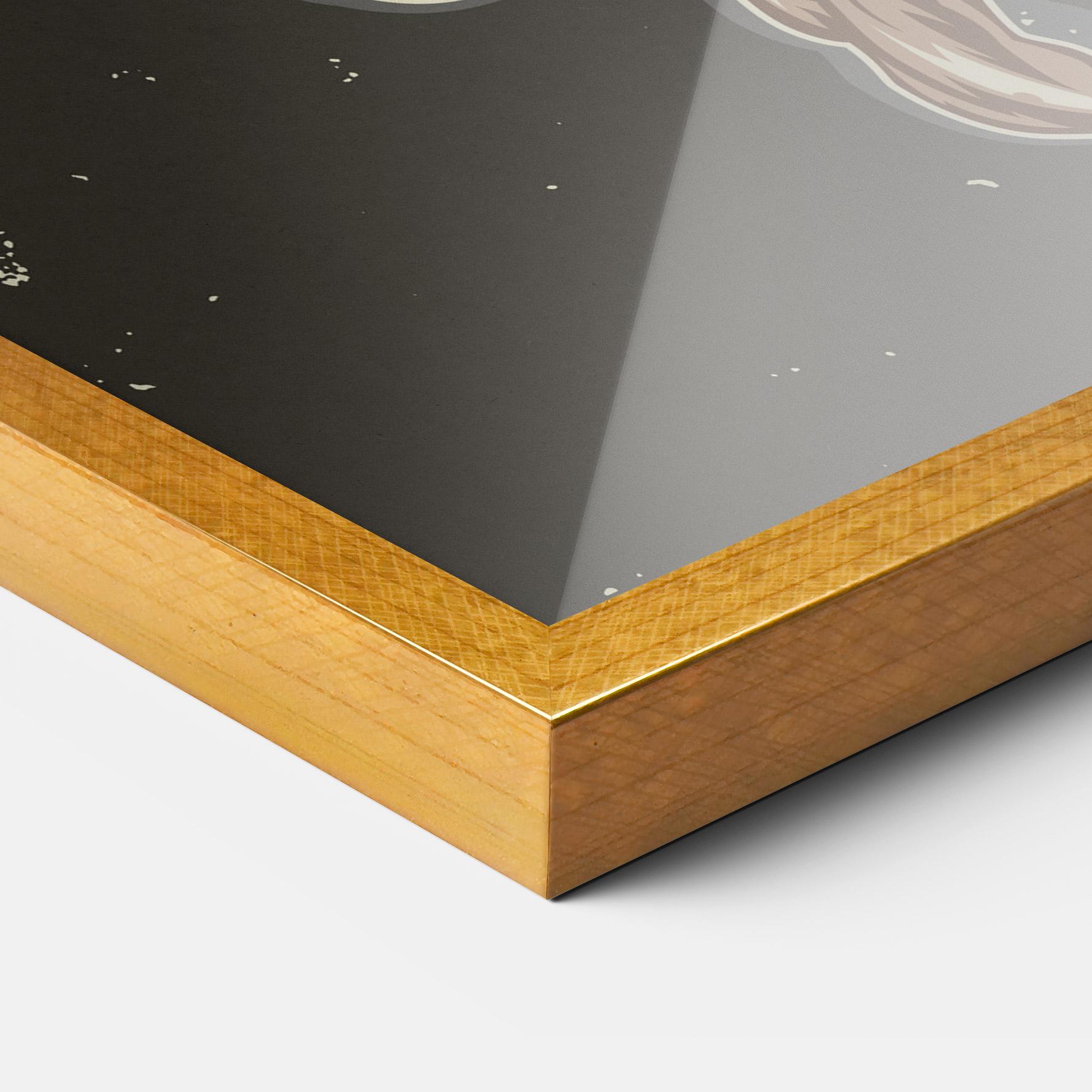 Poster Înrămat Basketball League mockup 3