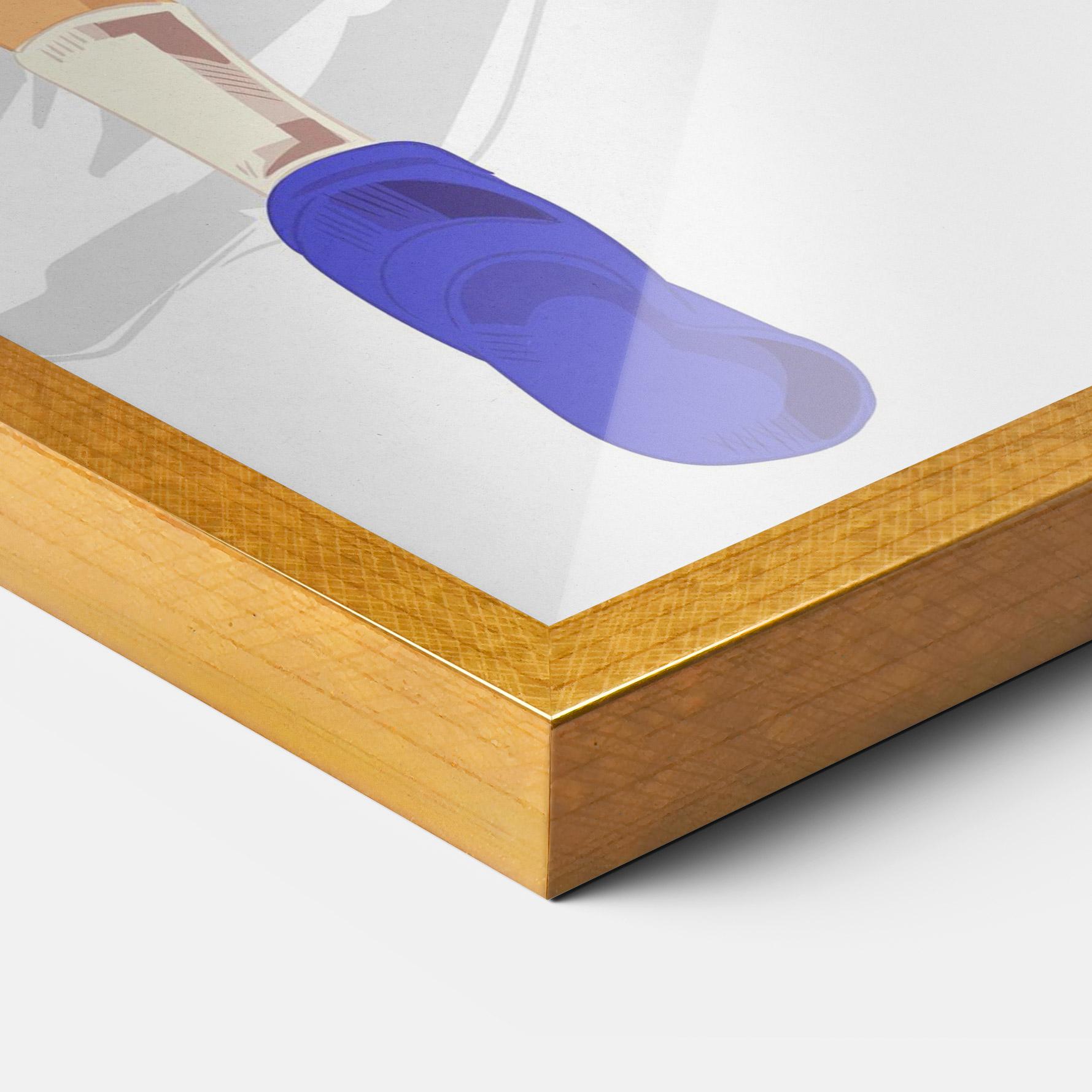 Poster Înrămat Grey Basketball mockup 3