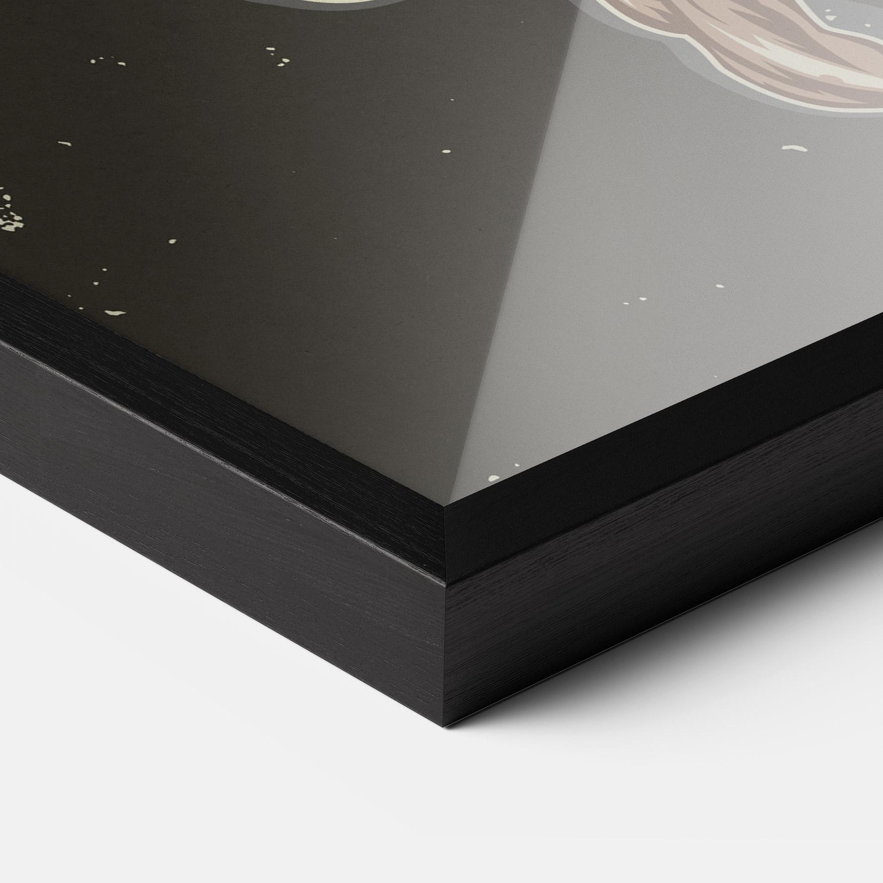 Poster Înrămat Basketball League mockup 3