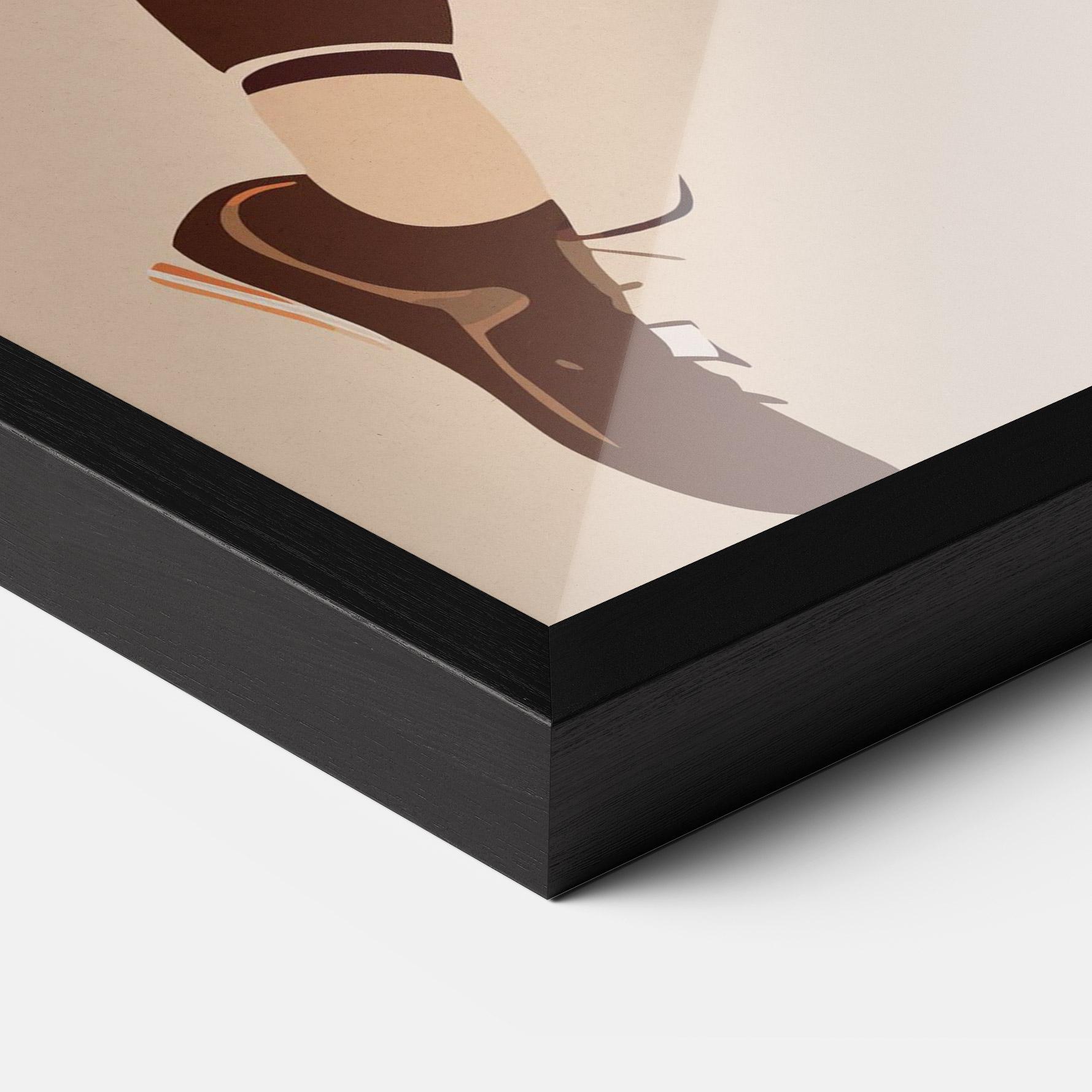 Poster Înrămat Cream Basket mockup 3