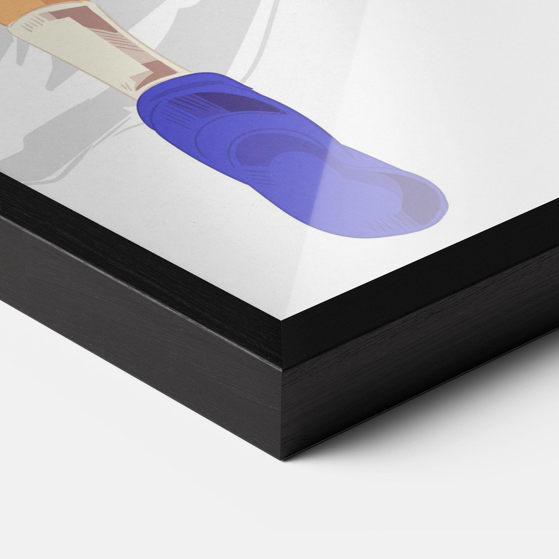 Poster Înrămat Grey Basketball mockup 3