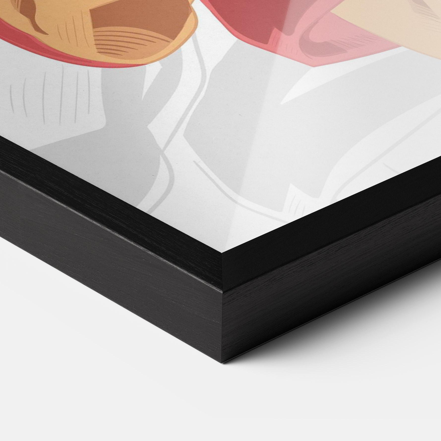 Poster Înrămat Pink Basketball mockup 3