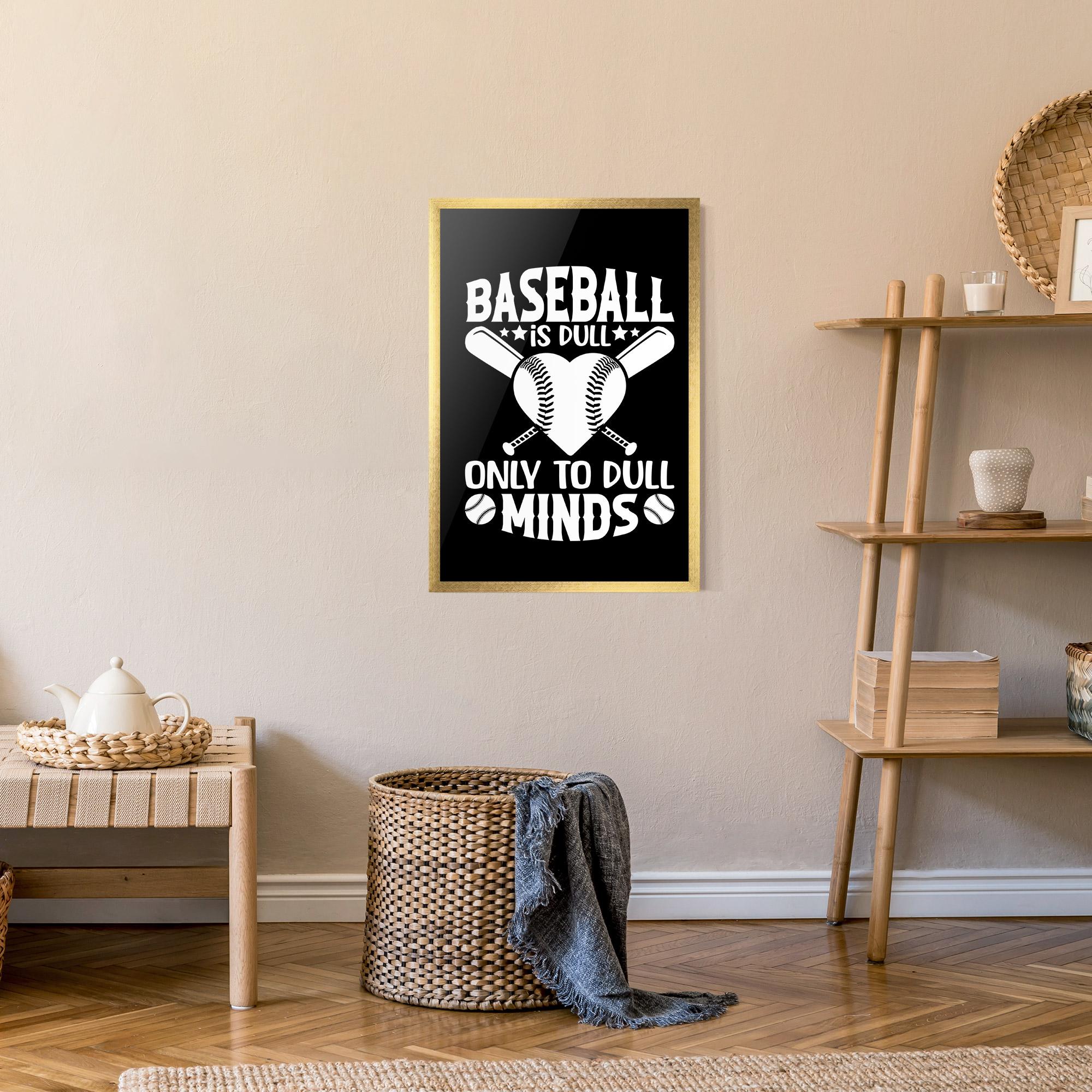 Poster Înrămat Dull Minds mockup 9