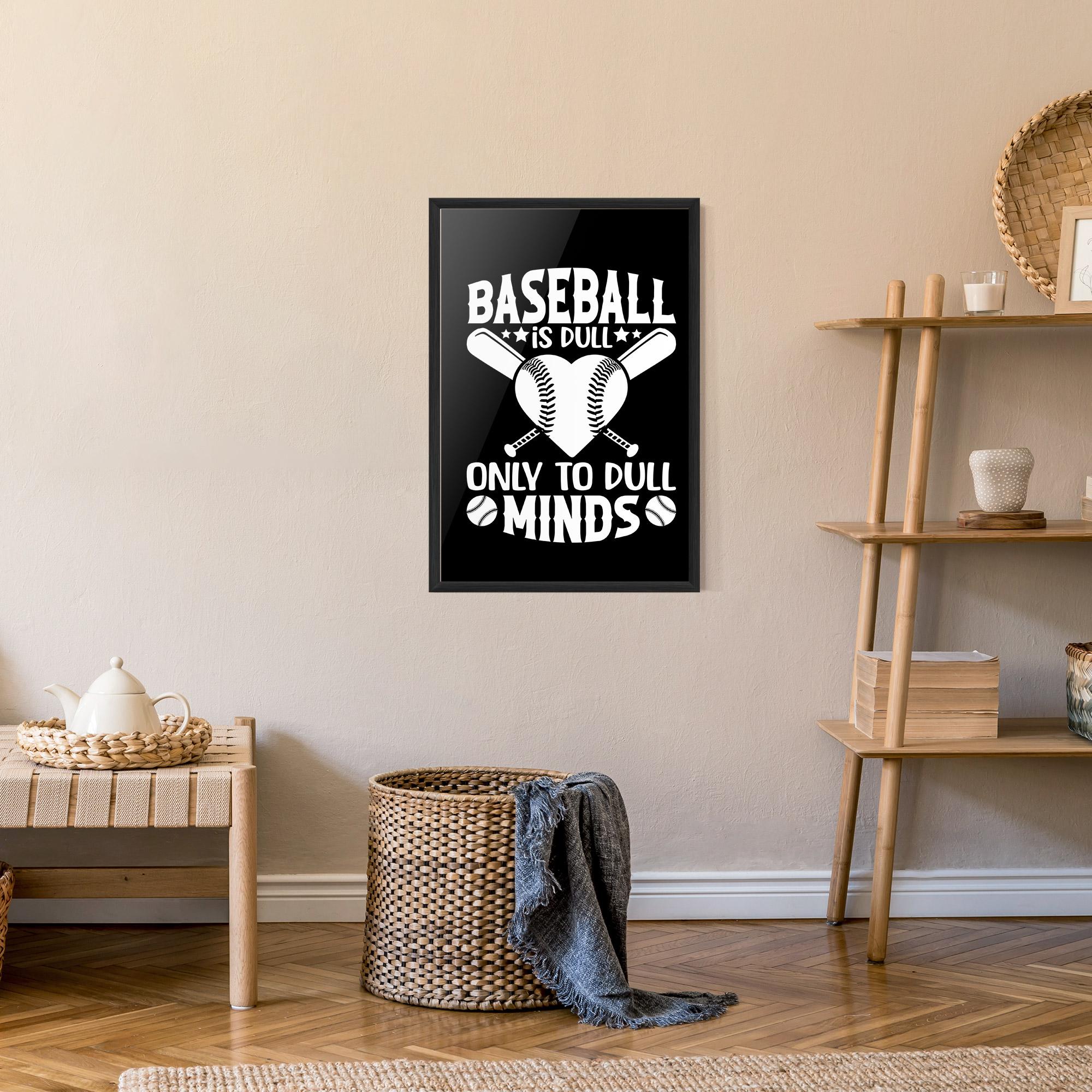 Poster Înrămat Dull Minds mockup 9