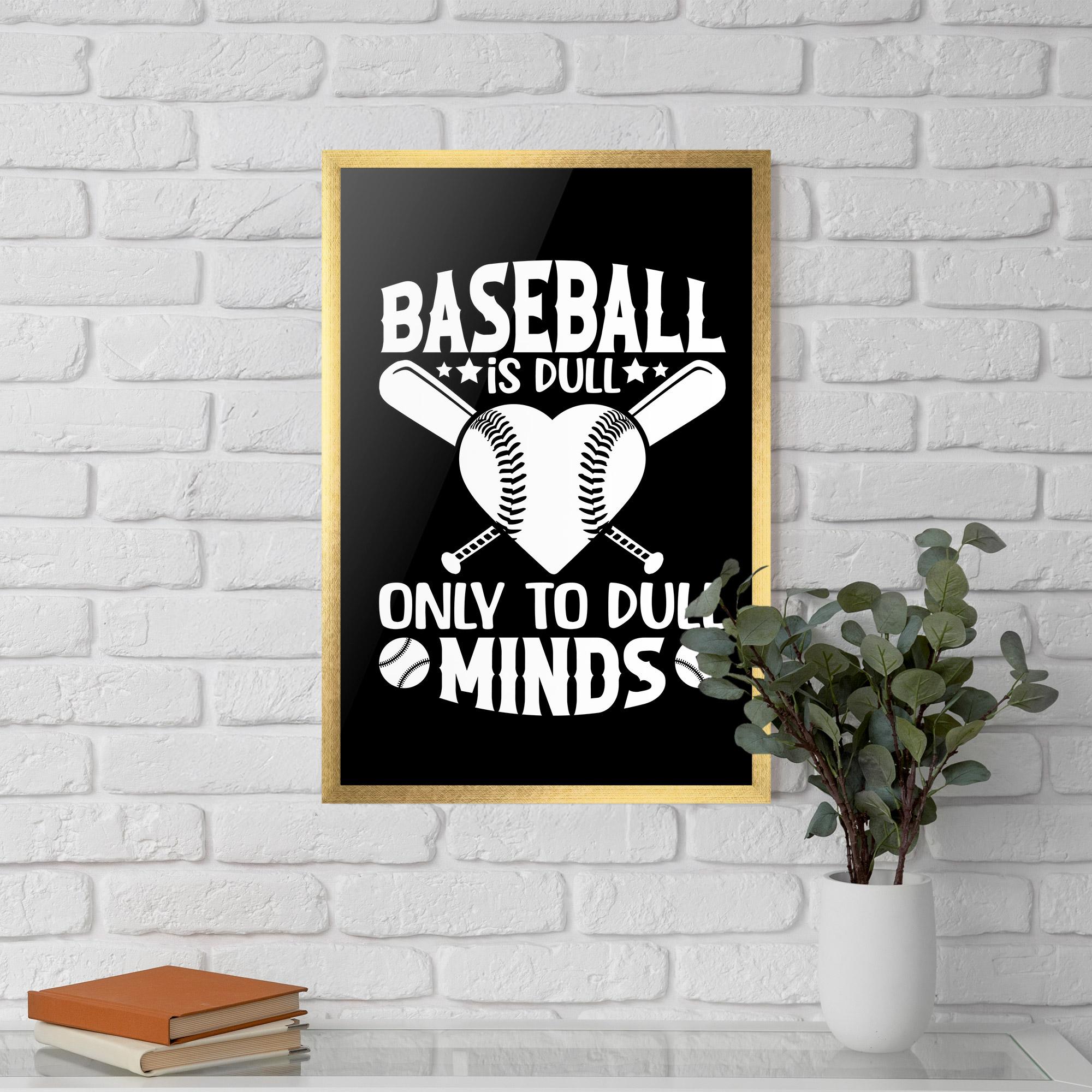 Poster Înrămat Dull Minds mockup 5