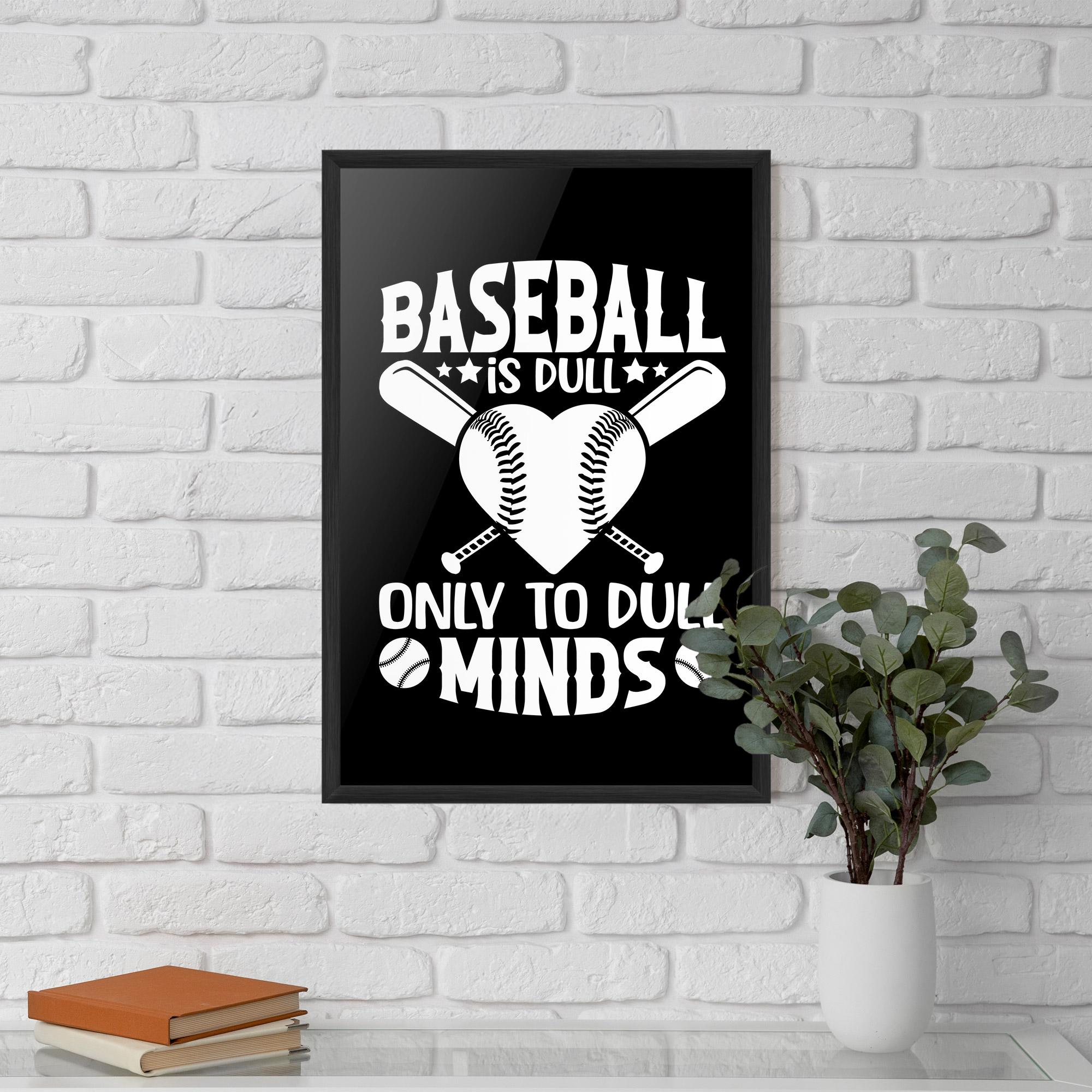 Poster Înrămat Dull Minds mockup 5