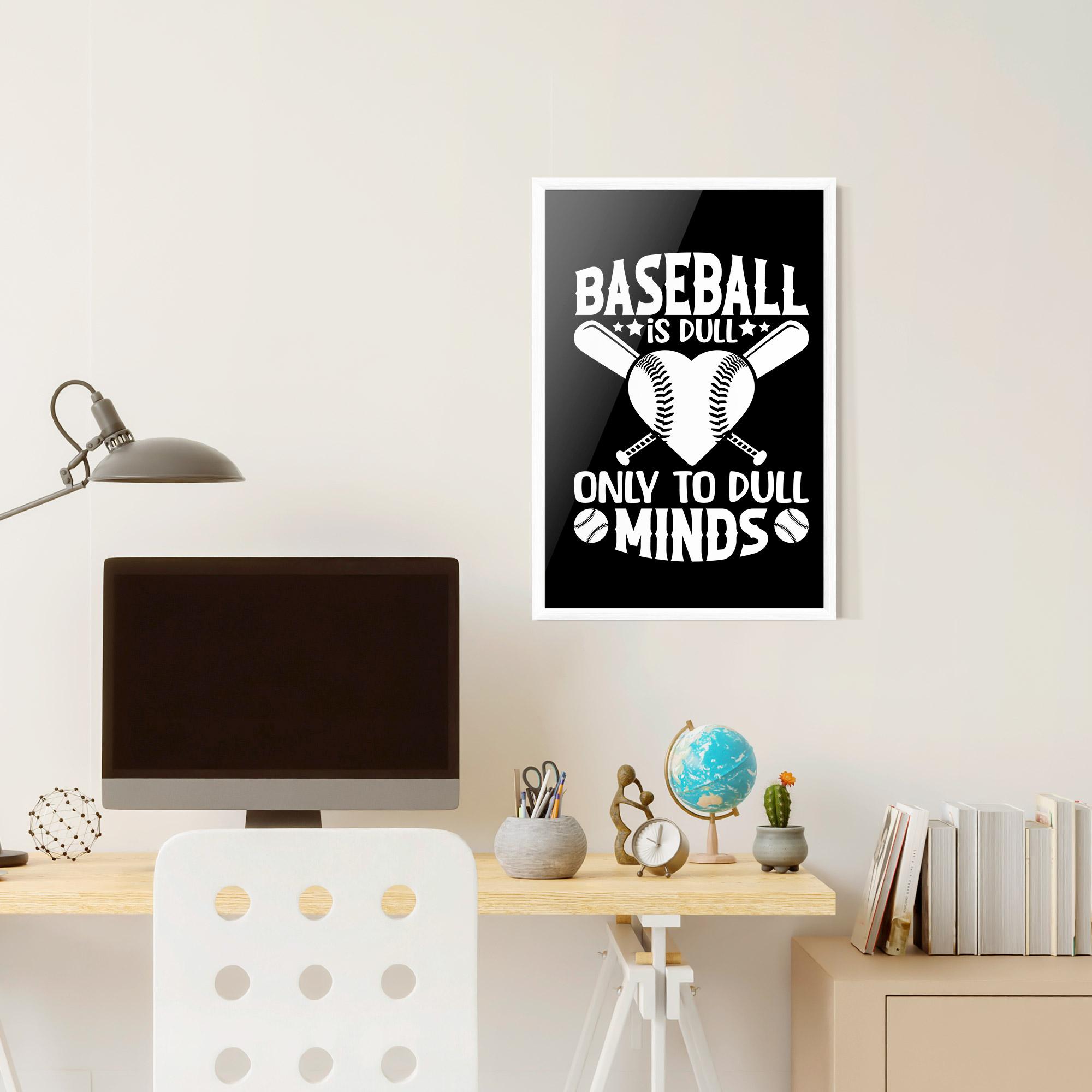 Poster Înrămat Dull Minds mockup 6