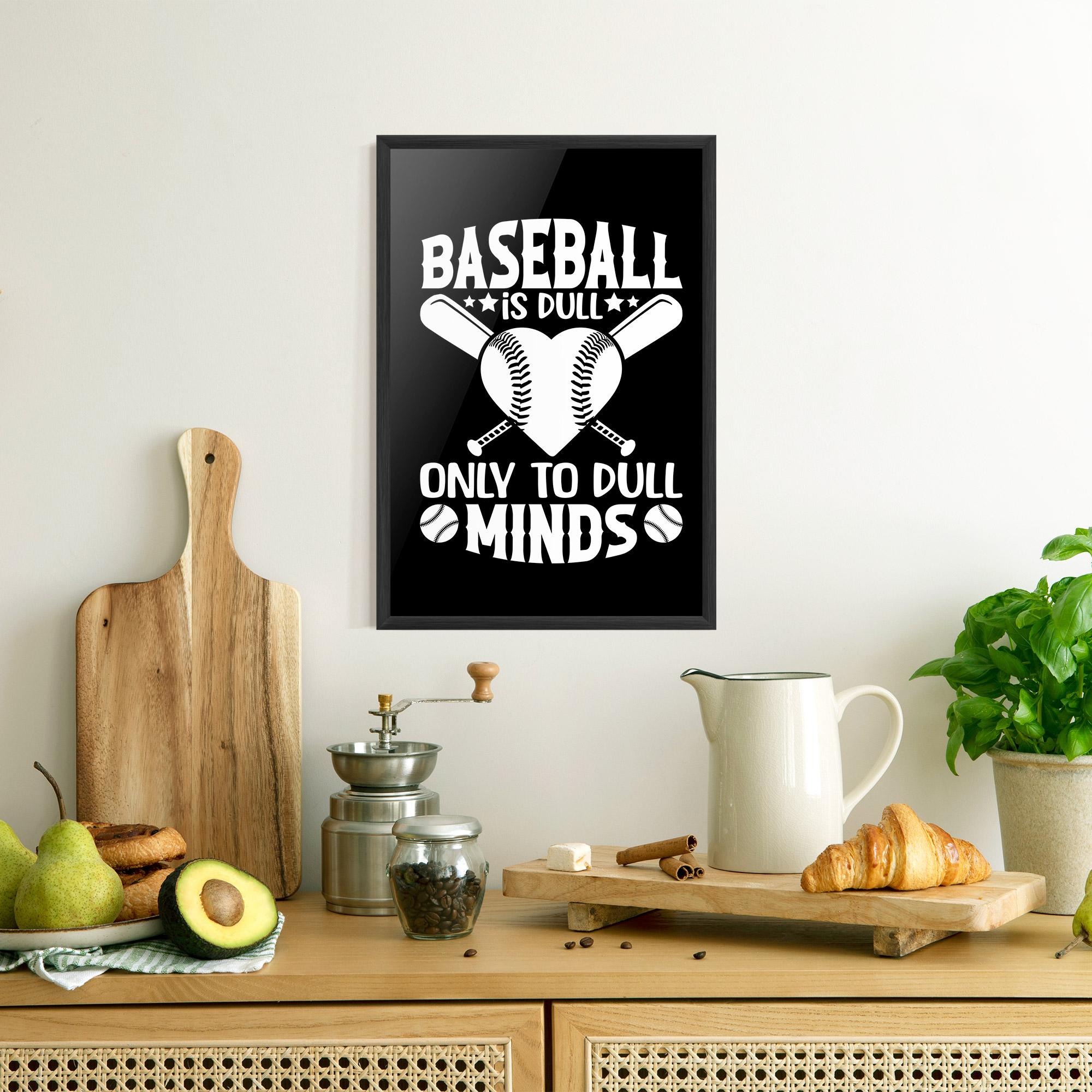 Poster Înrămat Dull Minds mockup 8