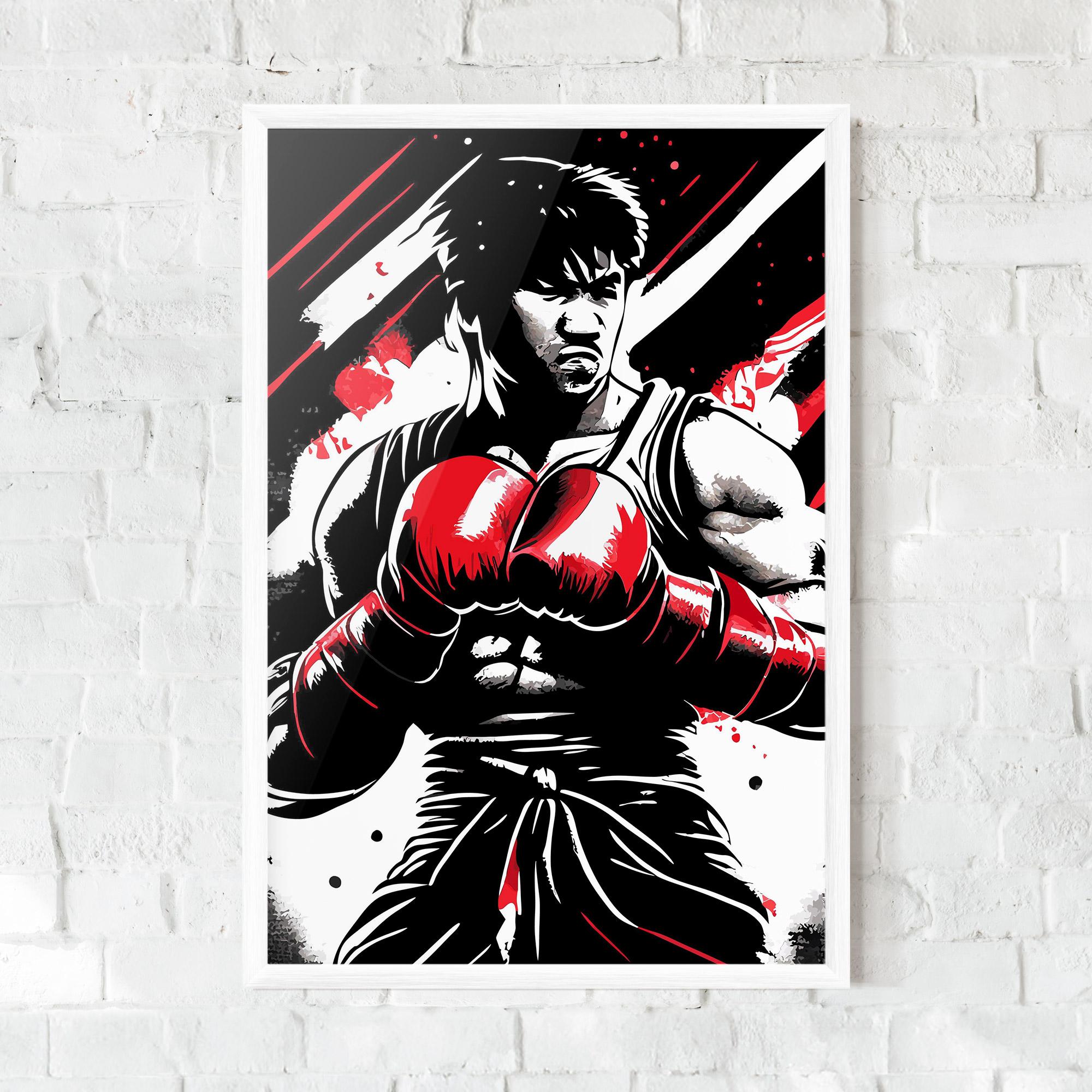 Poster Înrămat Glove Video Game mockup 0