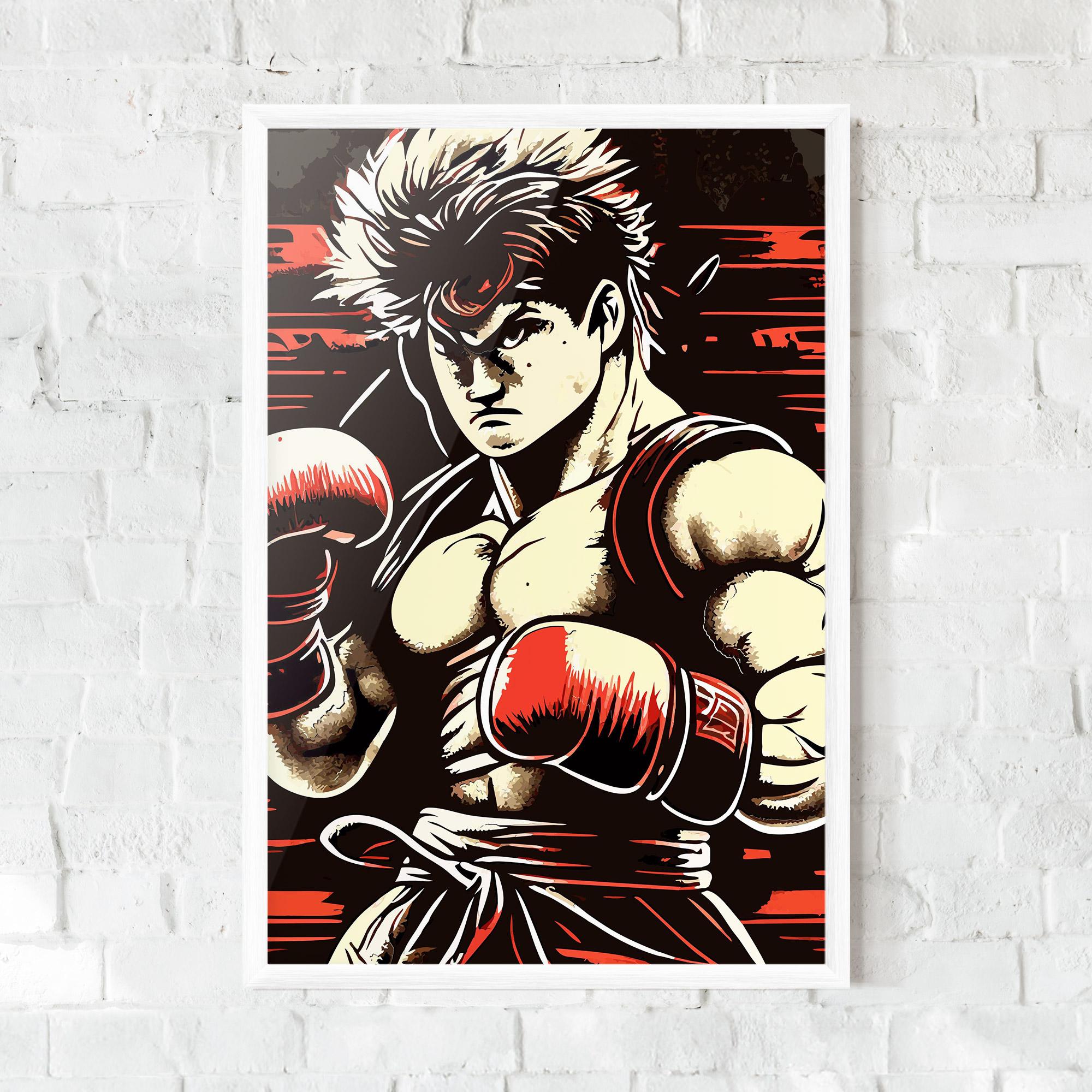 Poster Înrămat Video Game Boxing mockup 0