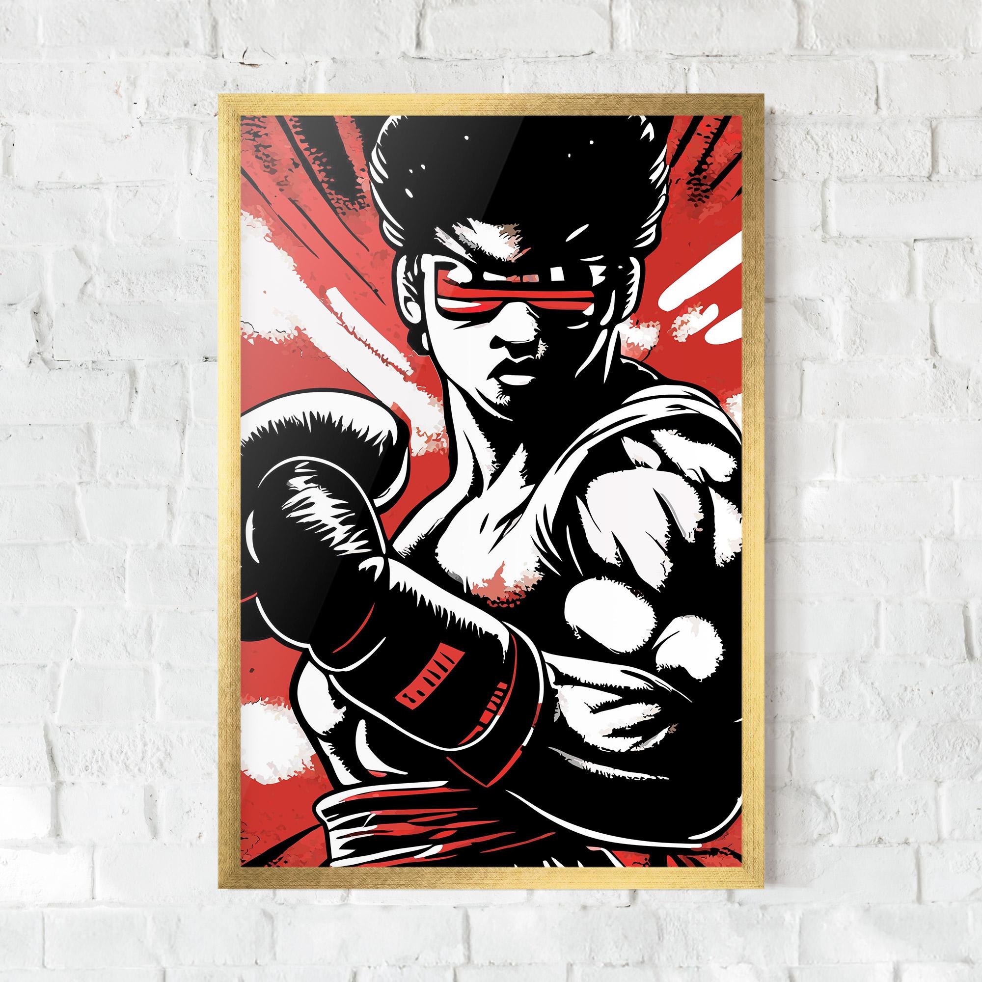 Poster Înrămat Video Game Box mockup 0