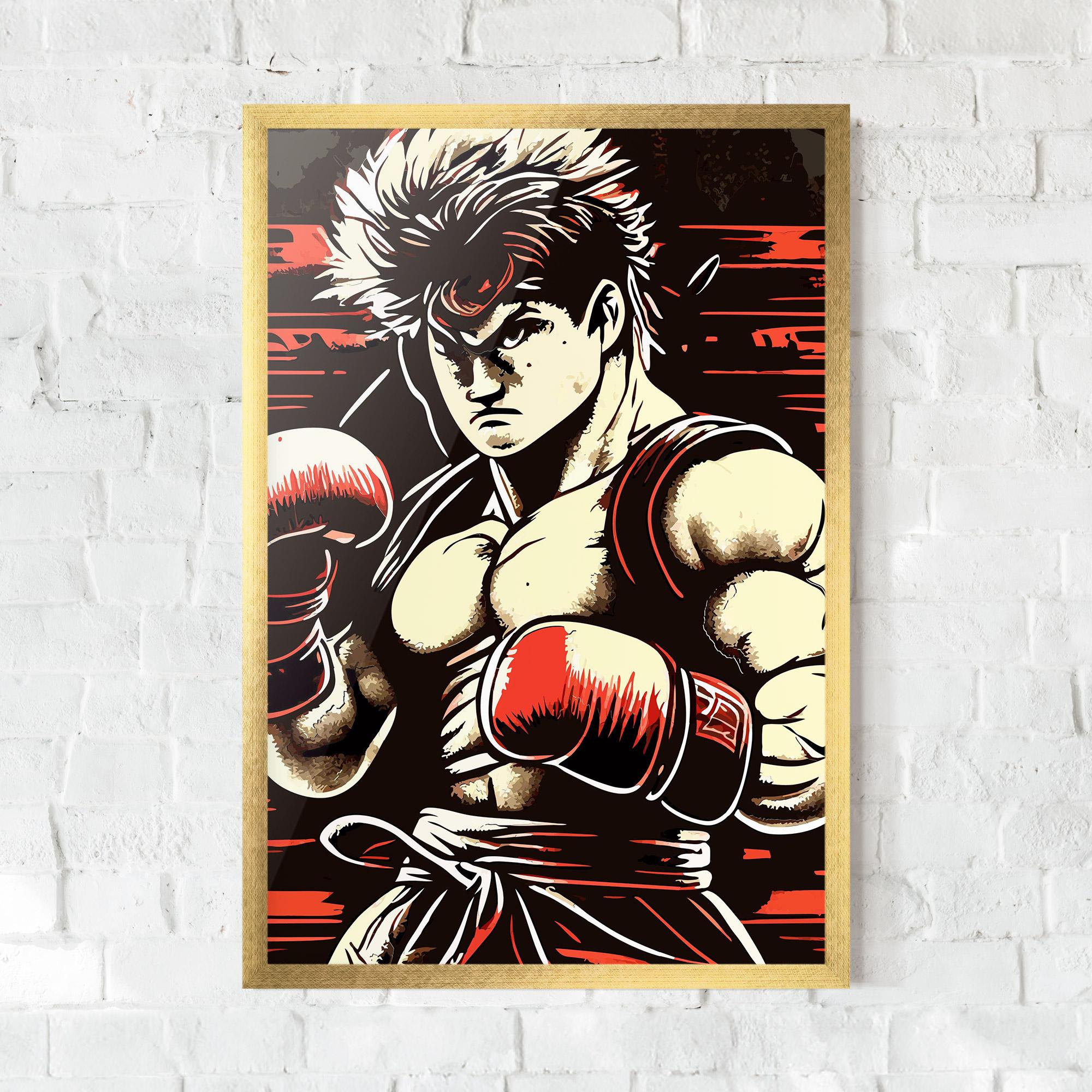Poster Înrămat Video Game Boxing mockup 0