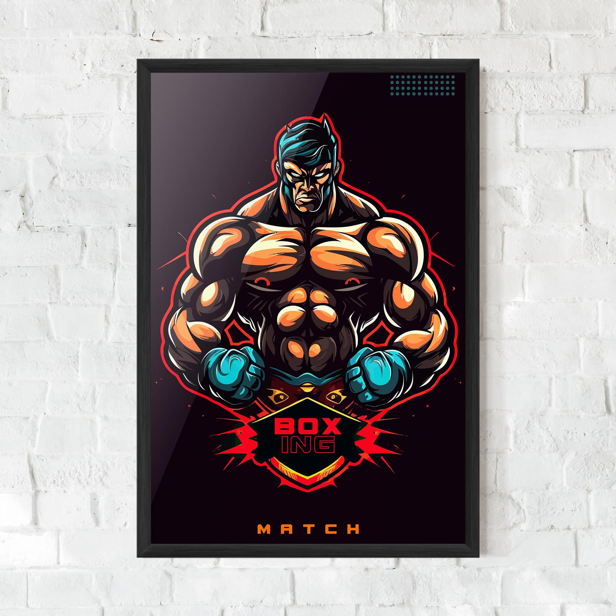 Poster Înrămat Light Blue Gloves mockup 0