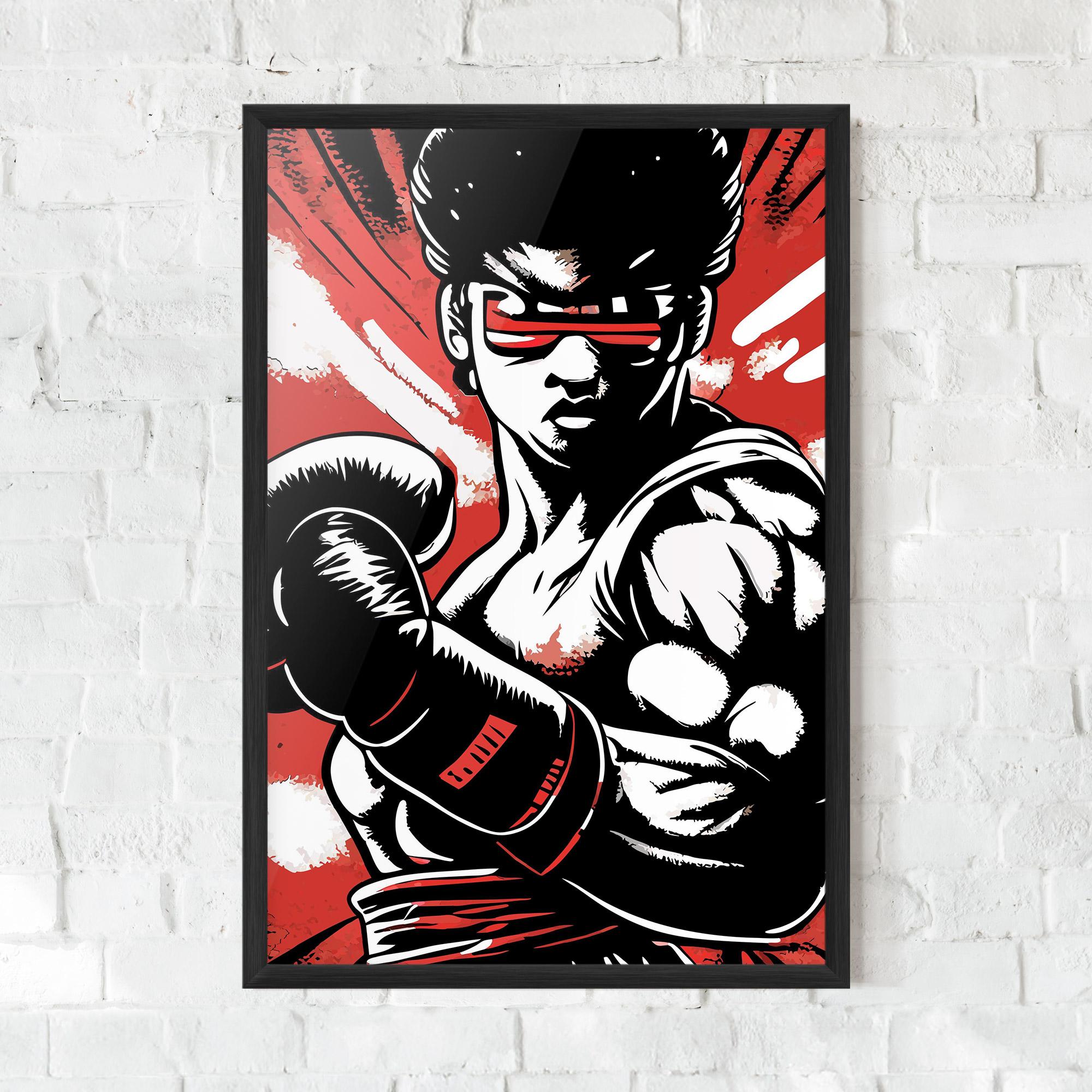 Poster Înrămat Video Game Box mockup 0