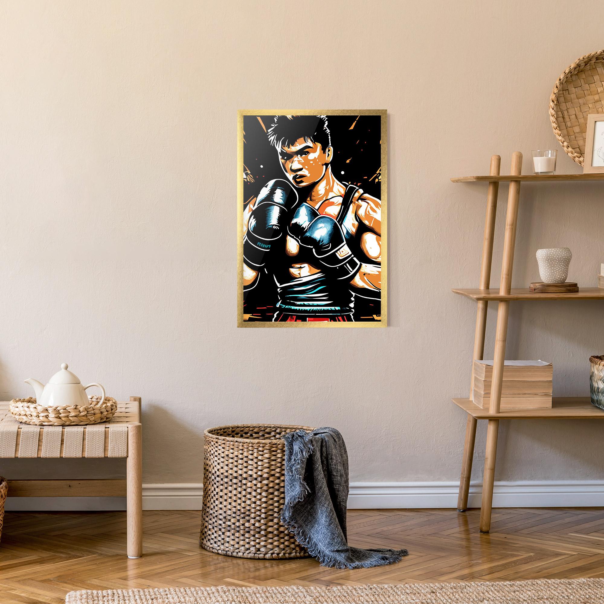 Poster Înrămat Video Box Game mockup 9