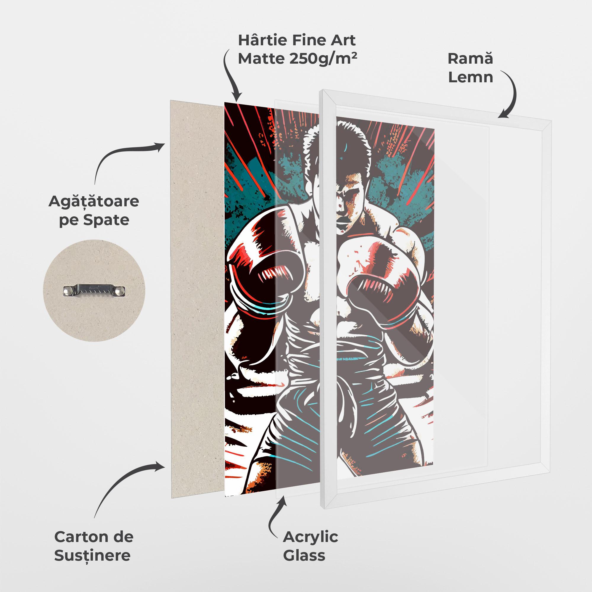 Poster Înrămat Box Video Games mockup 1