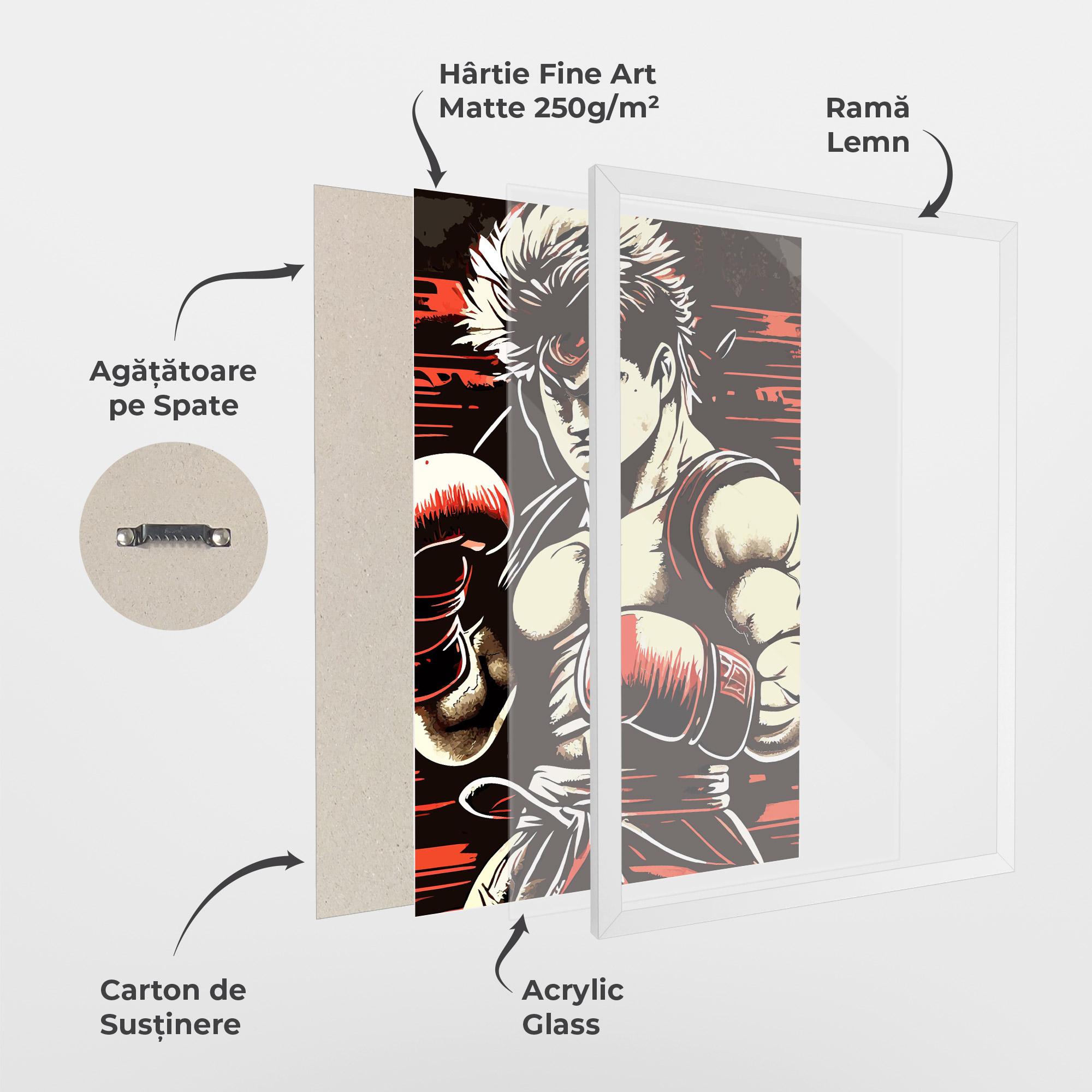 Poster Înrămat Video Game Boxing mockup 1