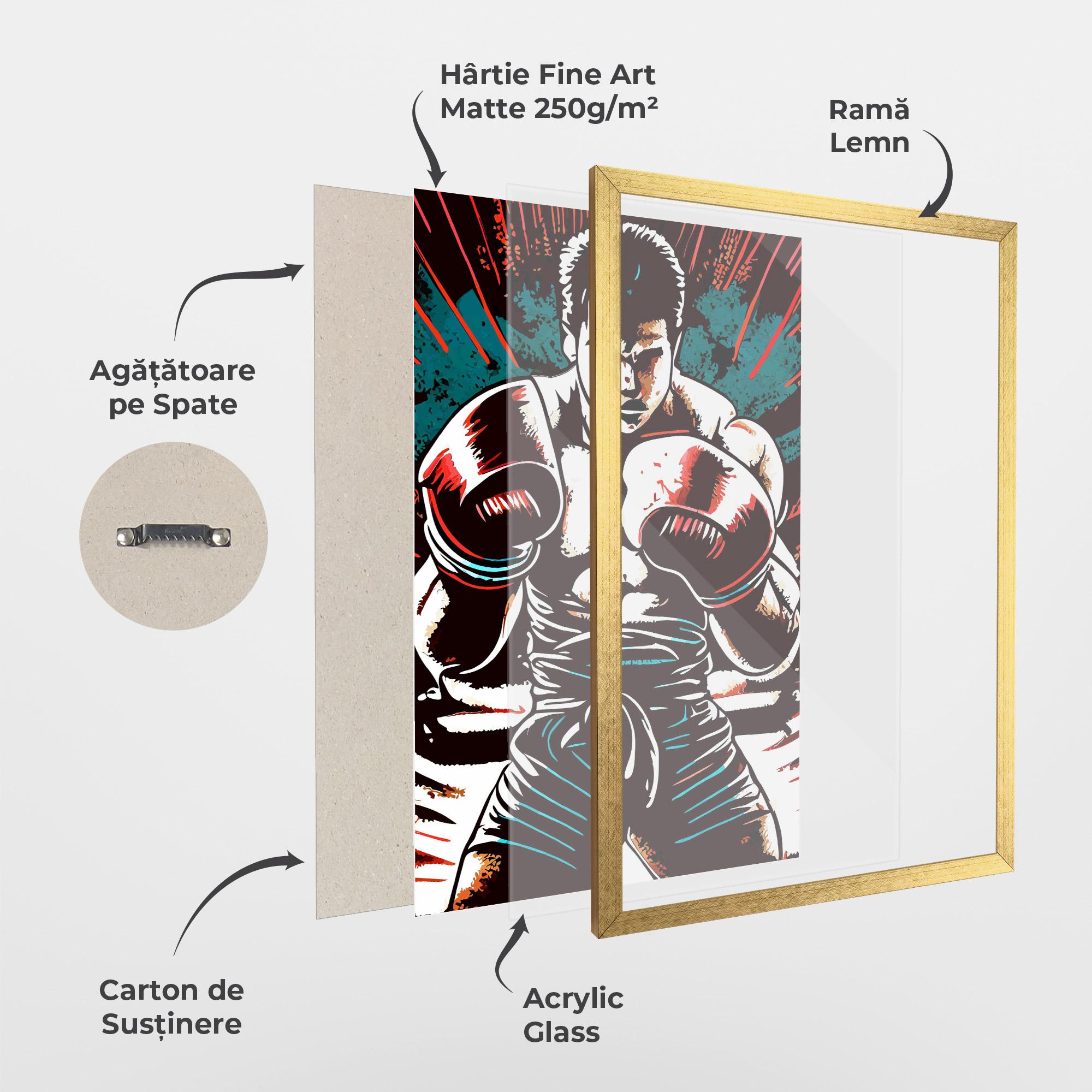 Poster Înrămat Box Video Games mockup 1