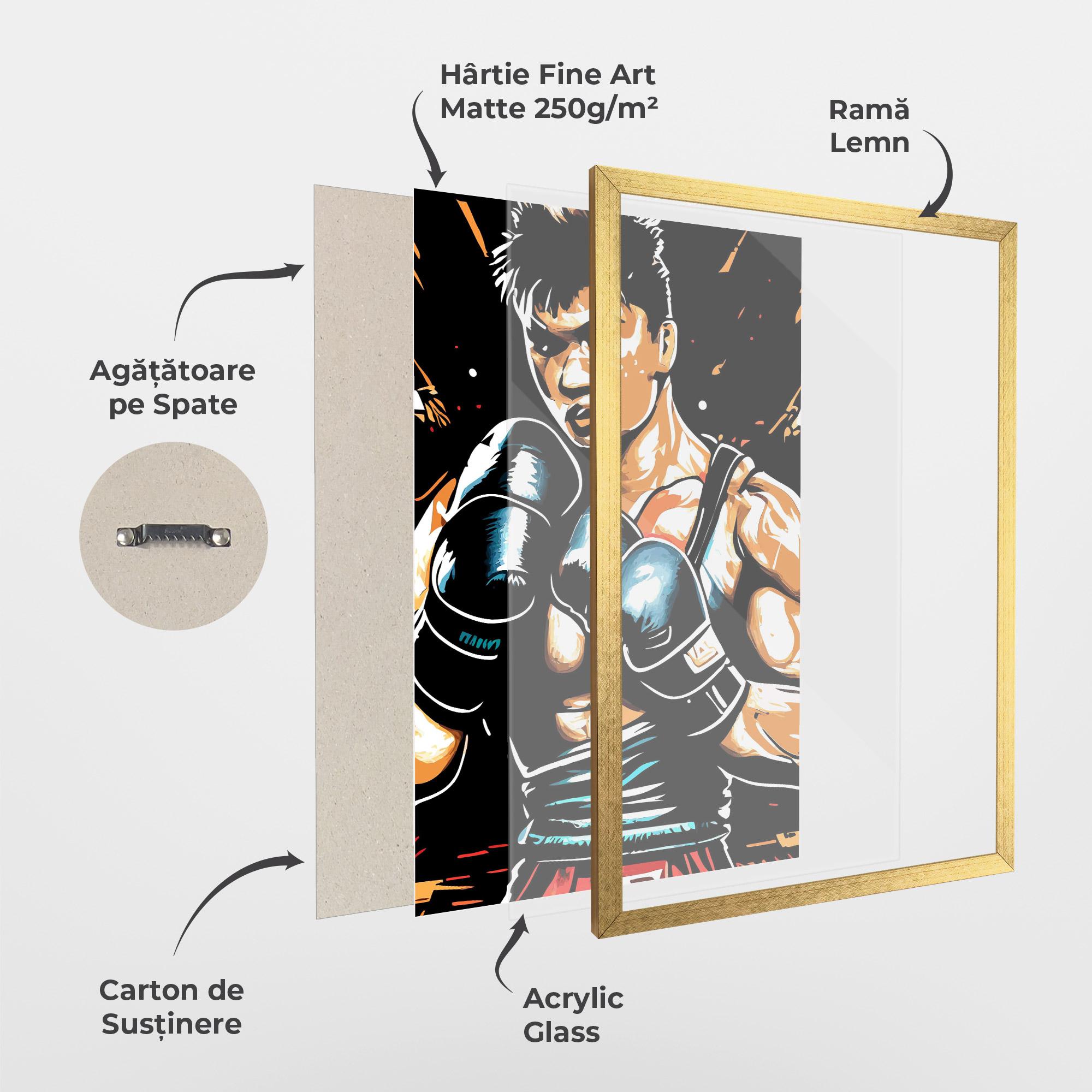 Poster Înrămat Video Box Game mockup 1