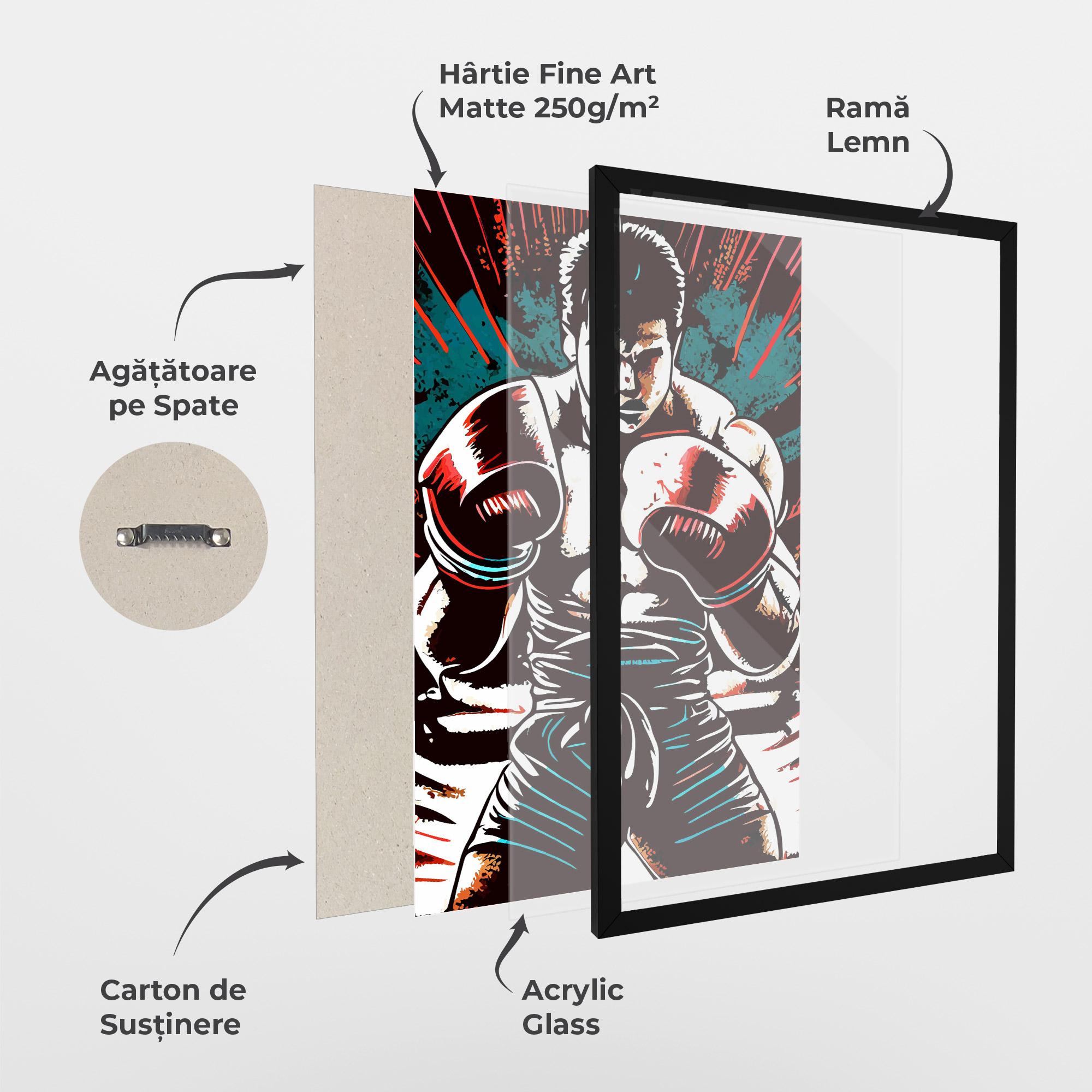 Poster Înrămat Box Video Games mockup 1