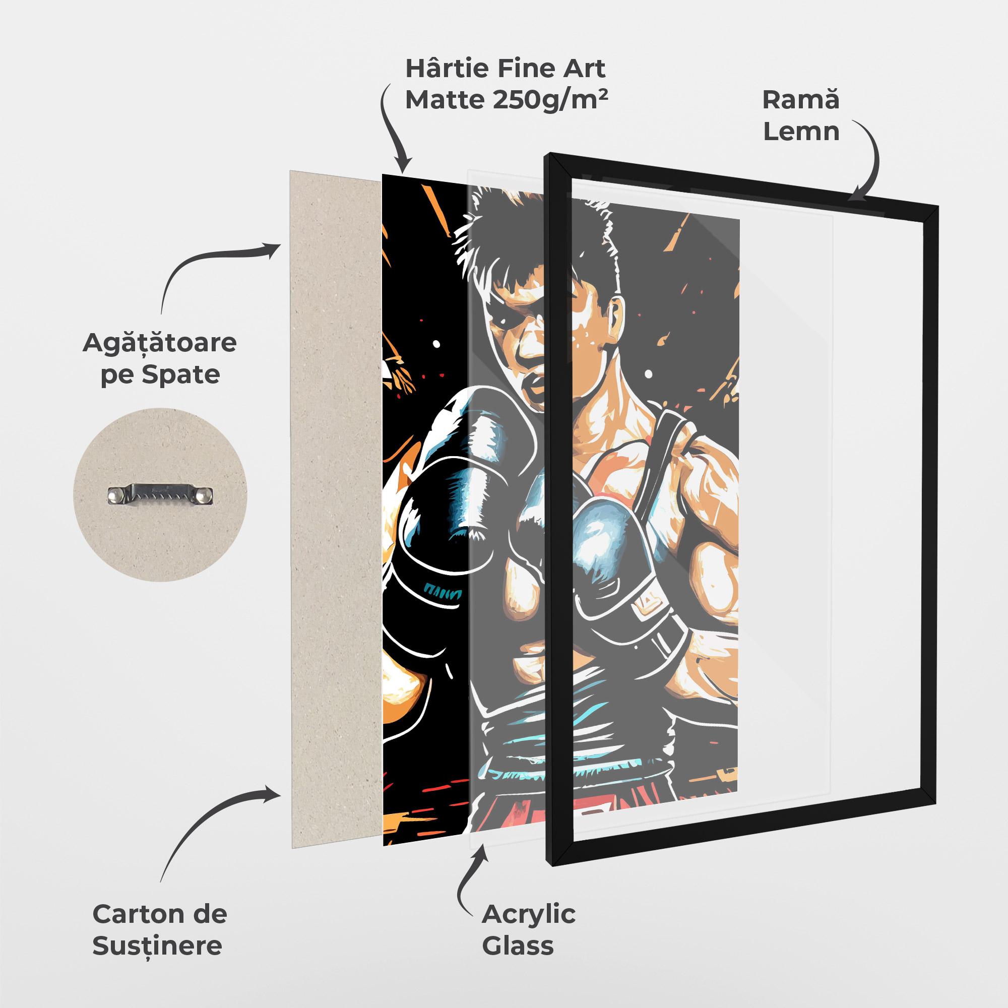 Poster Înrămat Video Box Game mockup 1