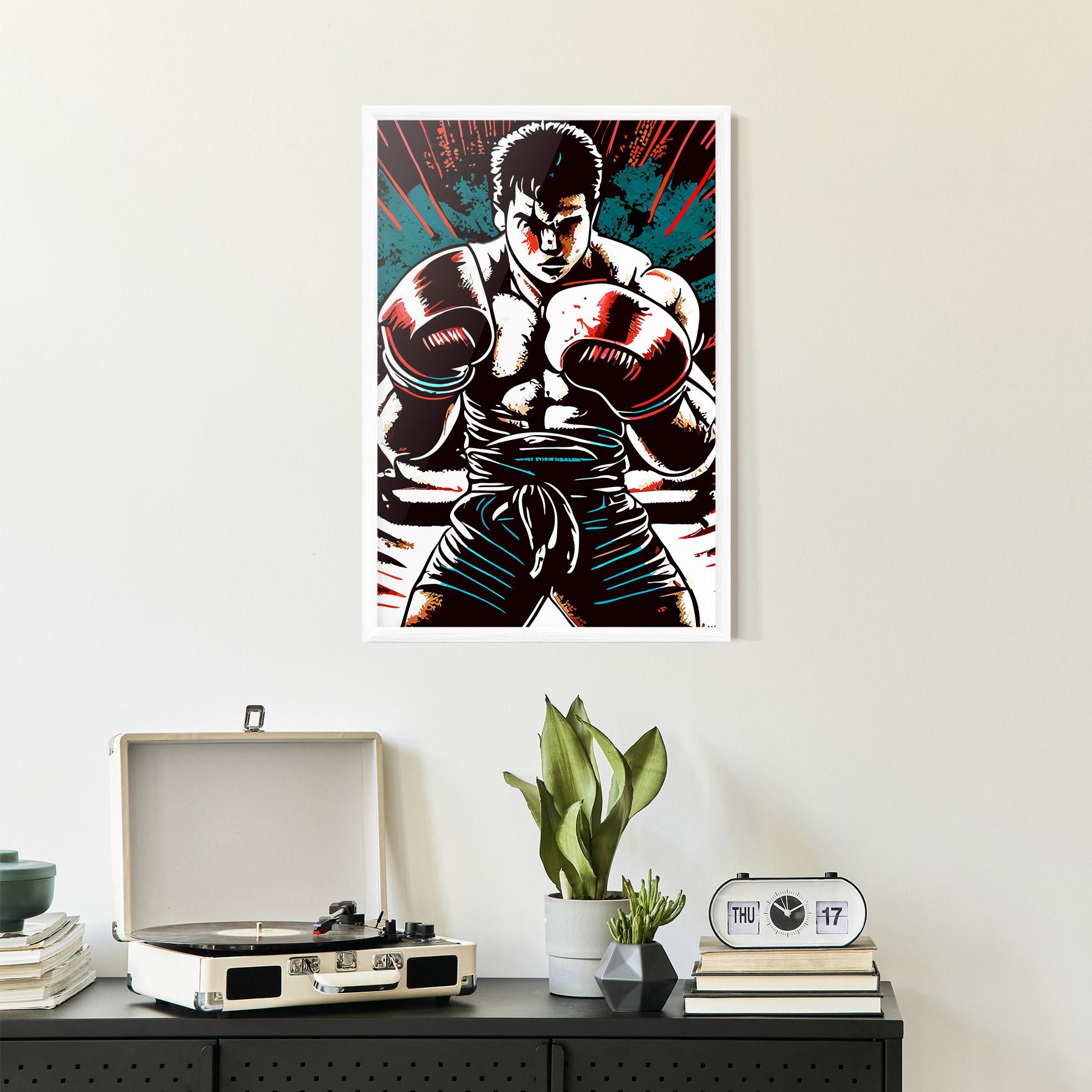 Poster Înrămat Box Video Games mockup 2