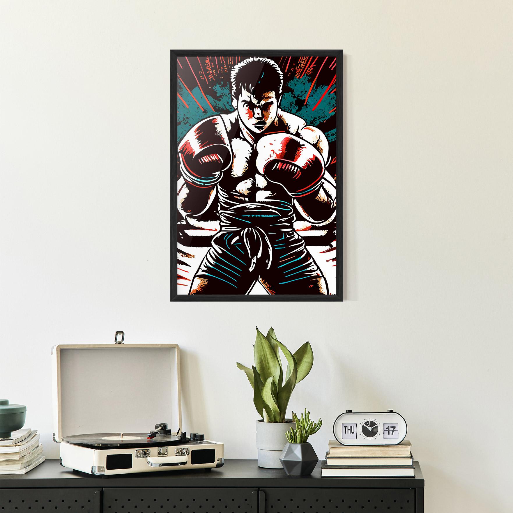 Poster Înrămat Box Video Games mockup 2