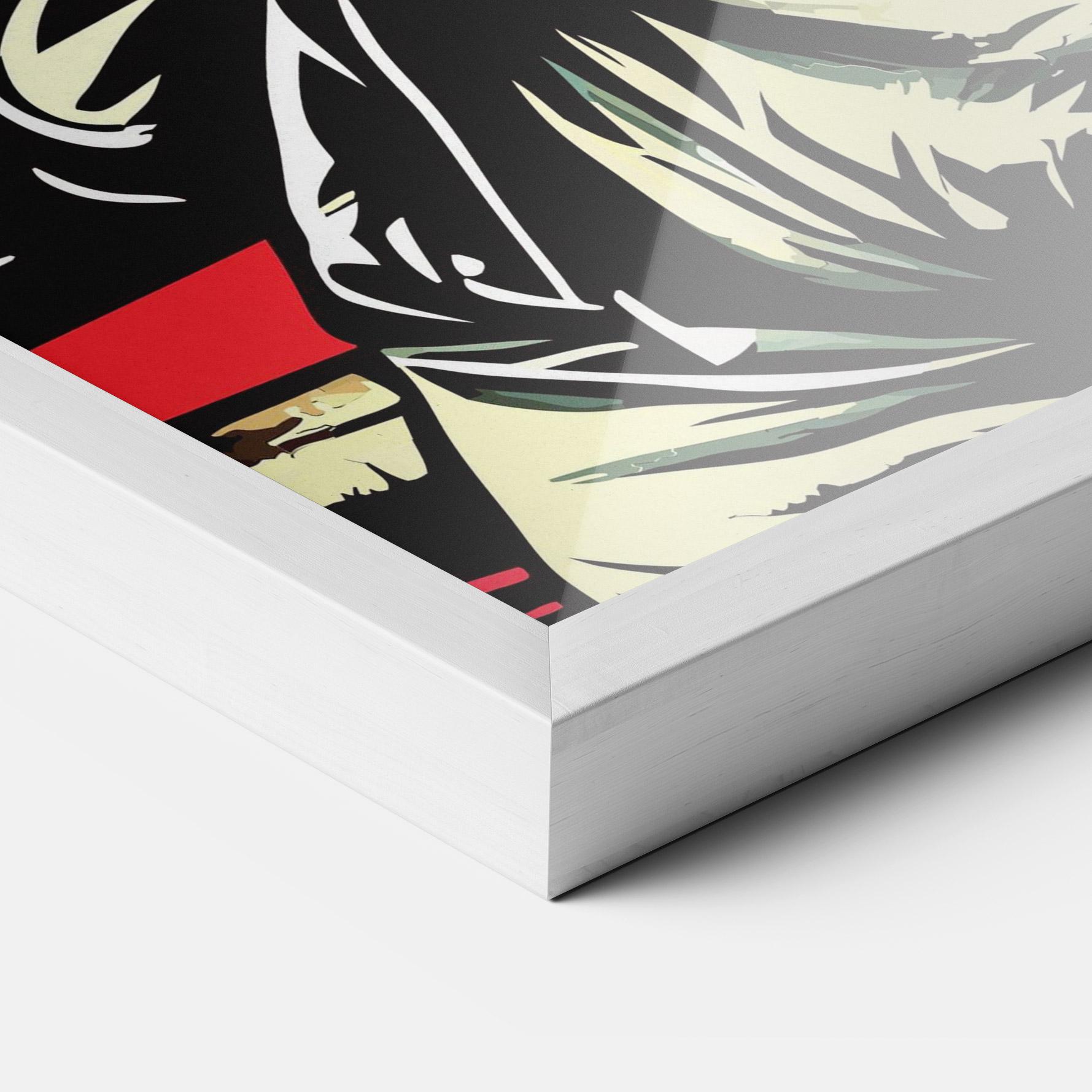 Poster Înrămat Box Video Game mockup 3