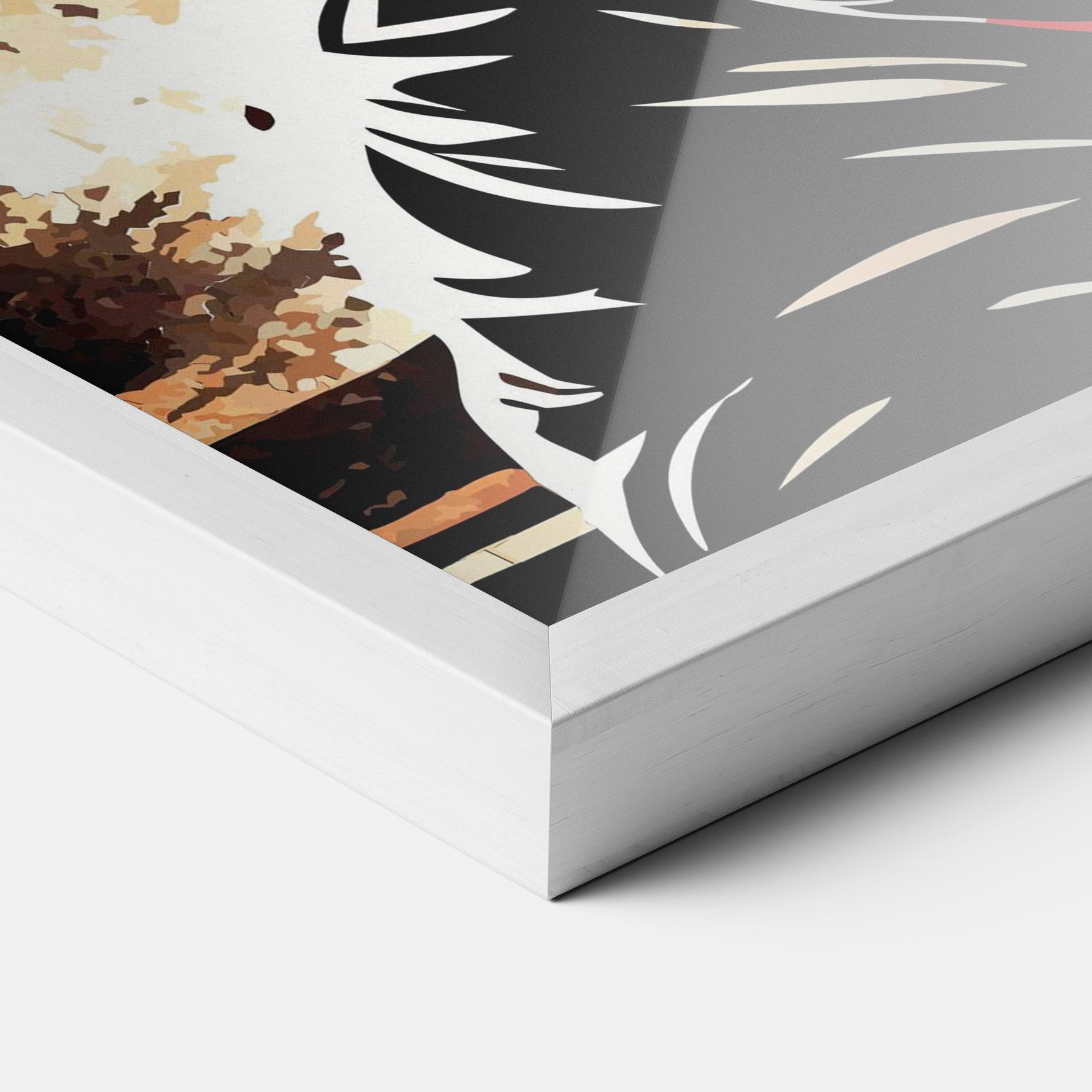 Poster Înrămat Boxing Video Game mockup 3