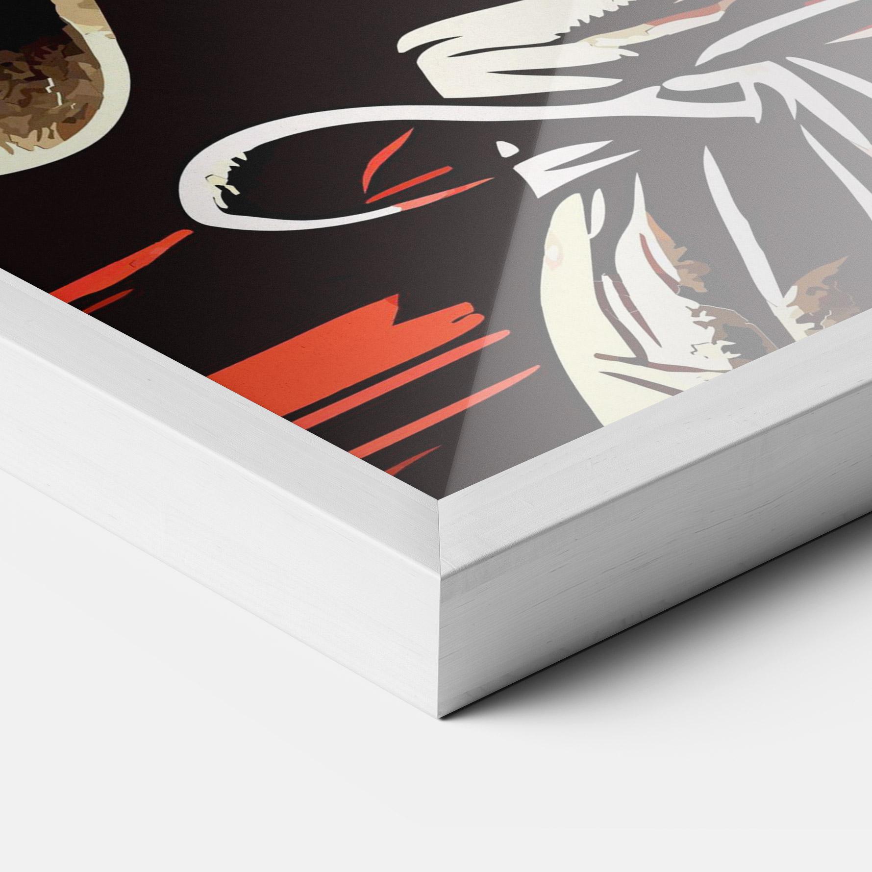 Poster Înrămat Video Game Boxing mockup 3