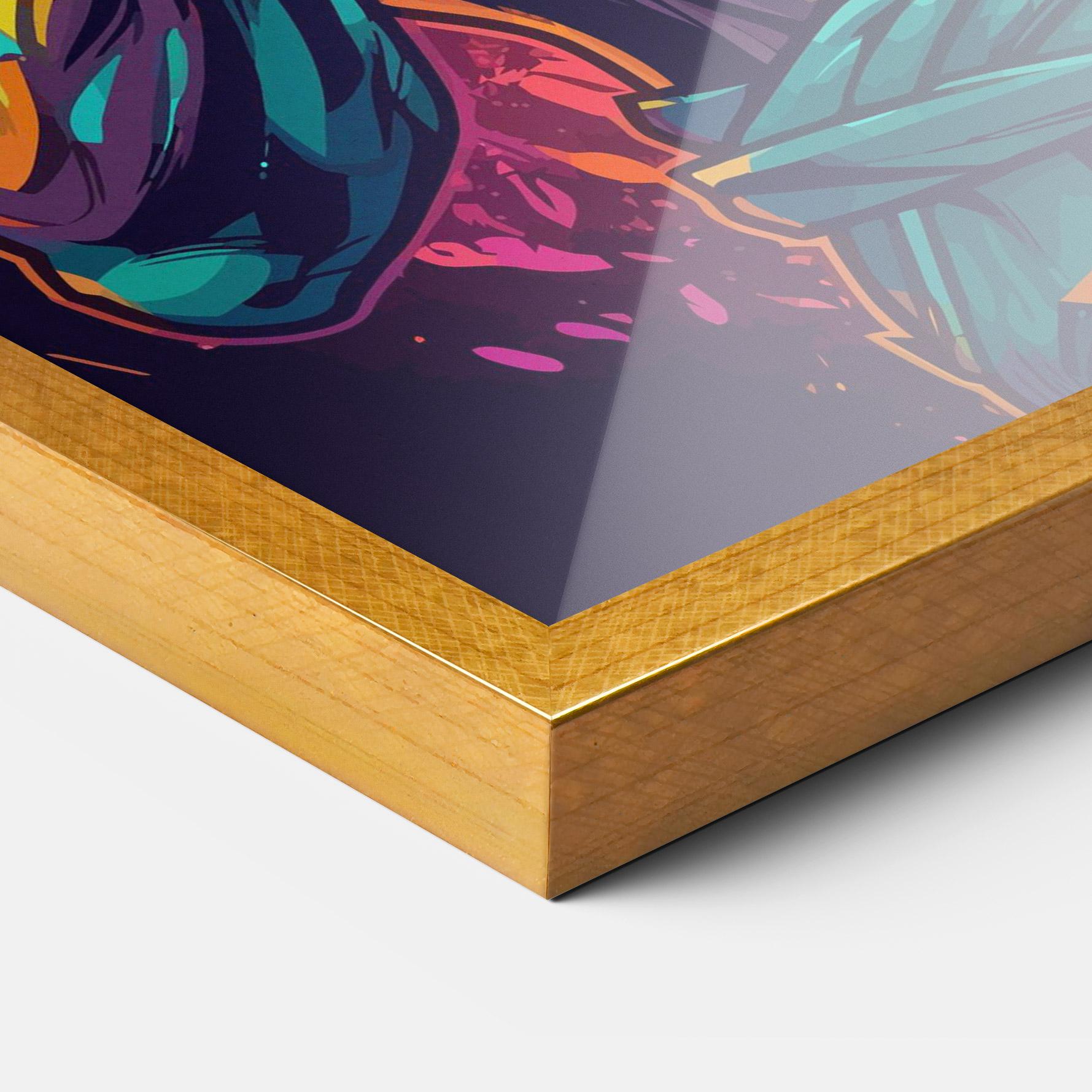 Poster Înrămat Box Ing mockup 3